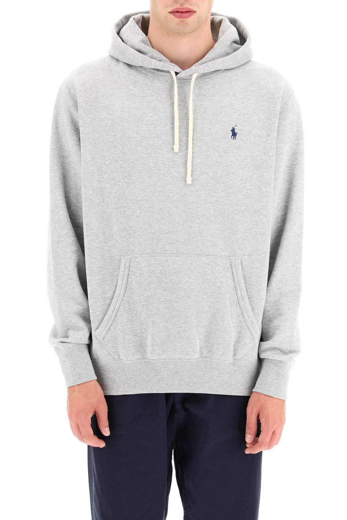 Polo Ralph Lauren fleece-back cotton hoodie image 1