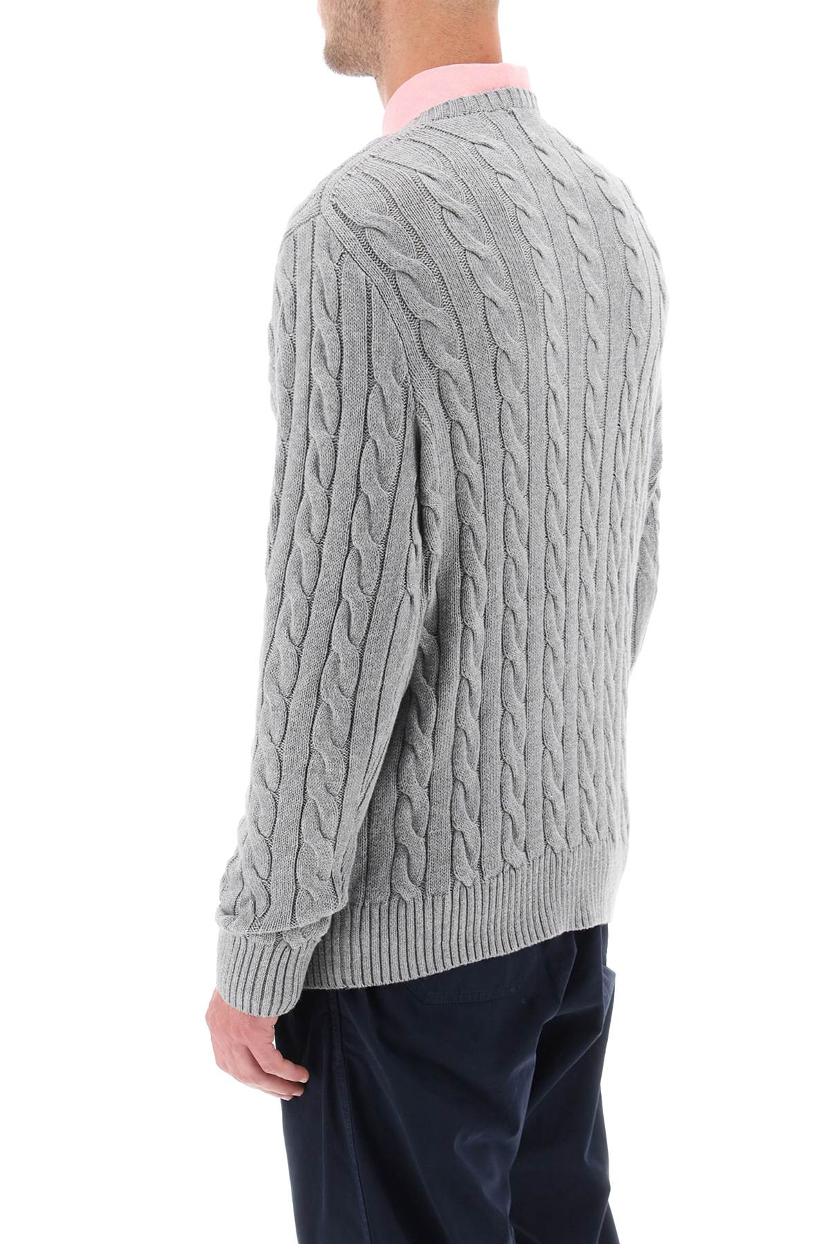 Polo Ralph Lauren Cable Knit Cotton Sweater for Men image 2