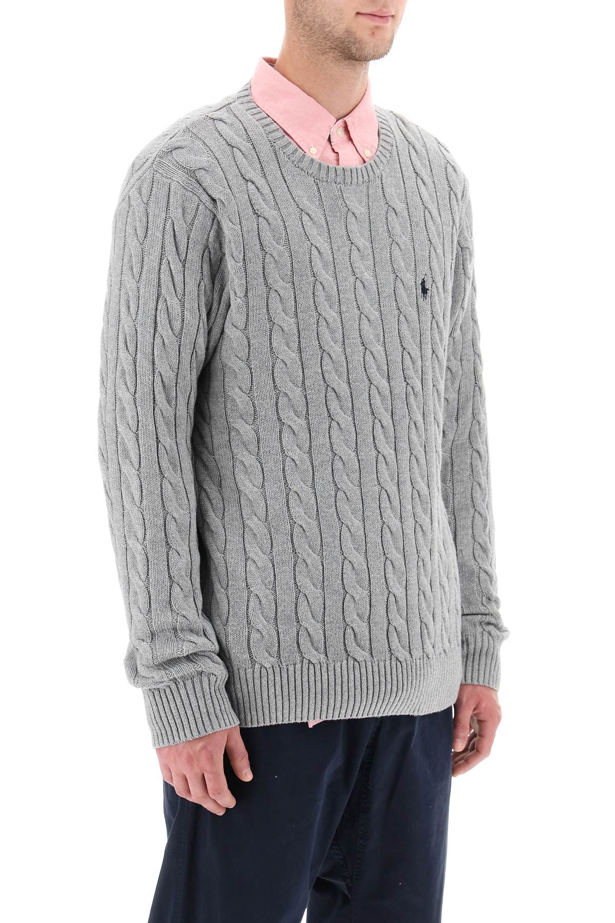 Polo Ralph Lauren Cable Knit Cotton Sweater for Men image 1