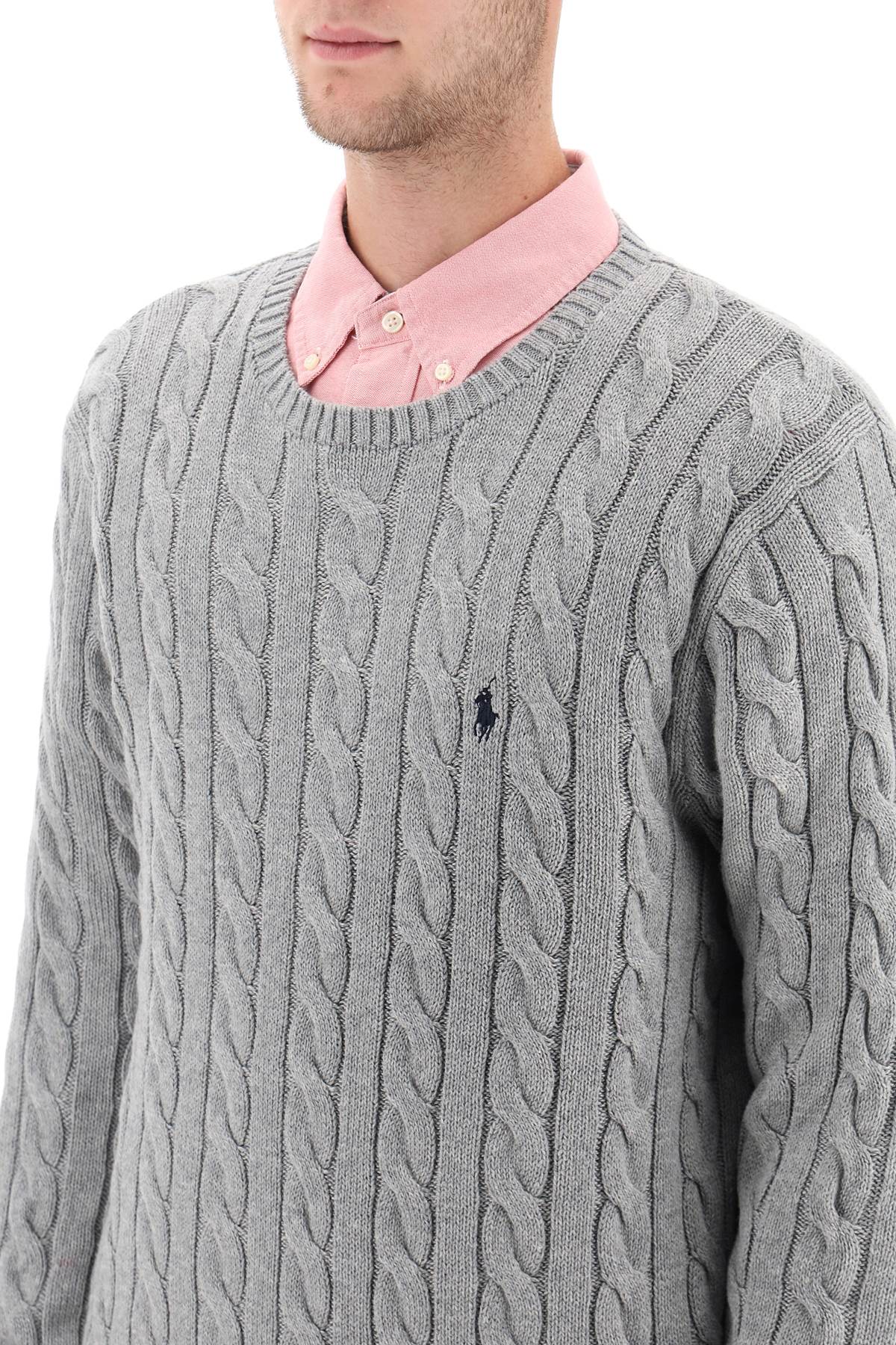 Polo Ralph Lauren Cable Knit Cotton Sweater for Men image 3