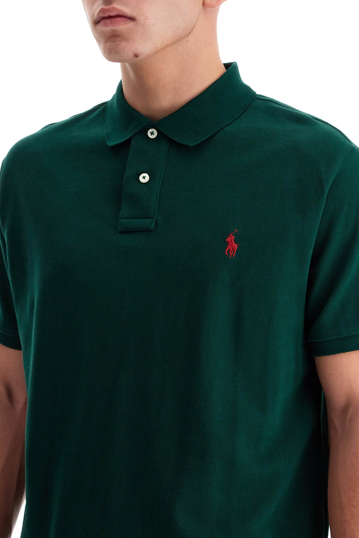 Polo Ralph Lauren Men's Custom Slim Fit Short Sleeve Polo Shirt image 3