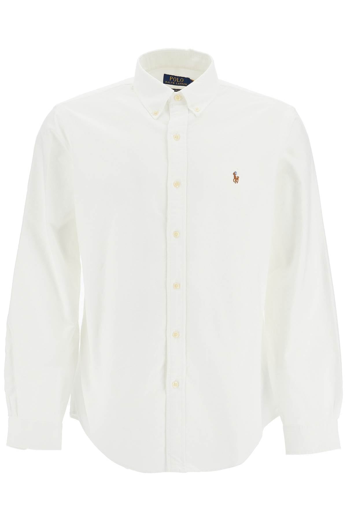 Polo Ralph Lauren Men's Custom Fit Cotton Oxford Shirt with Pony Logo image 0