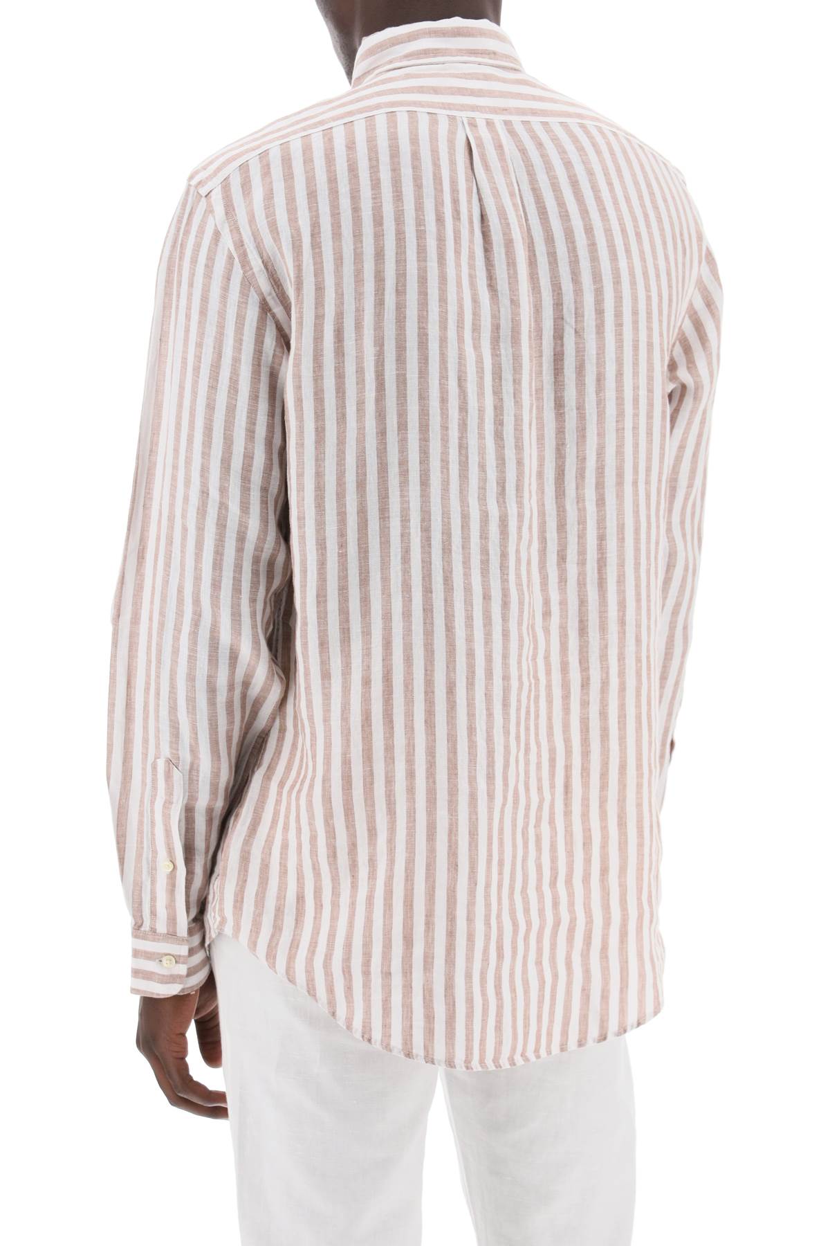 Polo Ralph Lauren Striped Linen Custom-Fit Shirt image 2