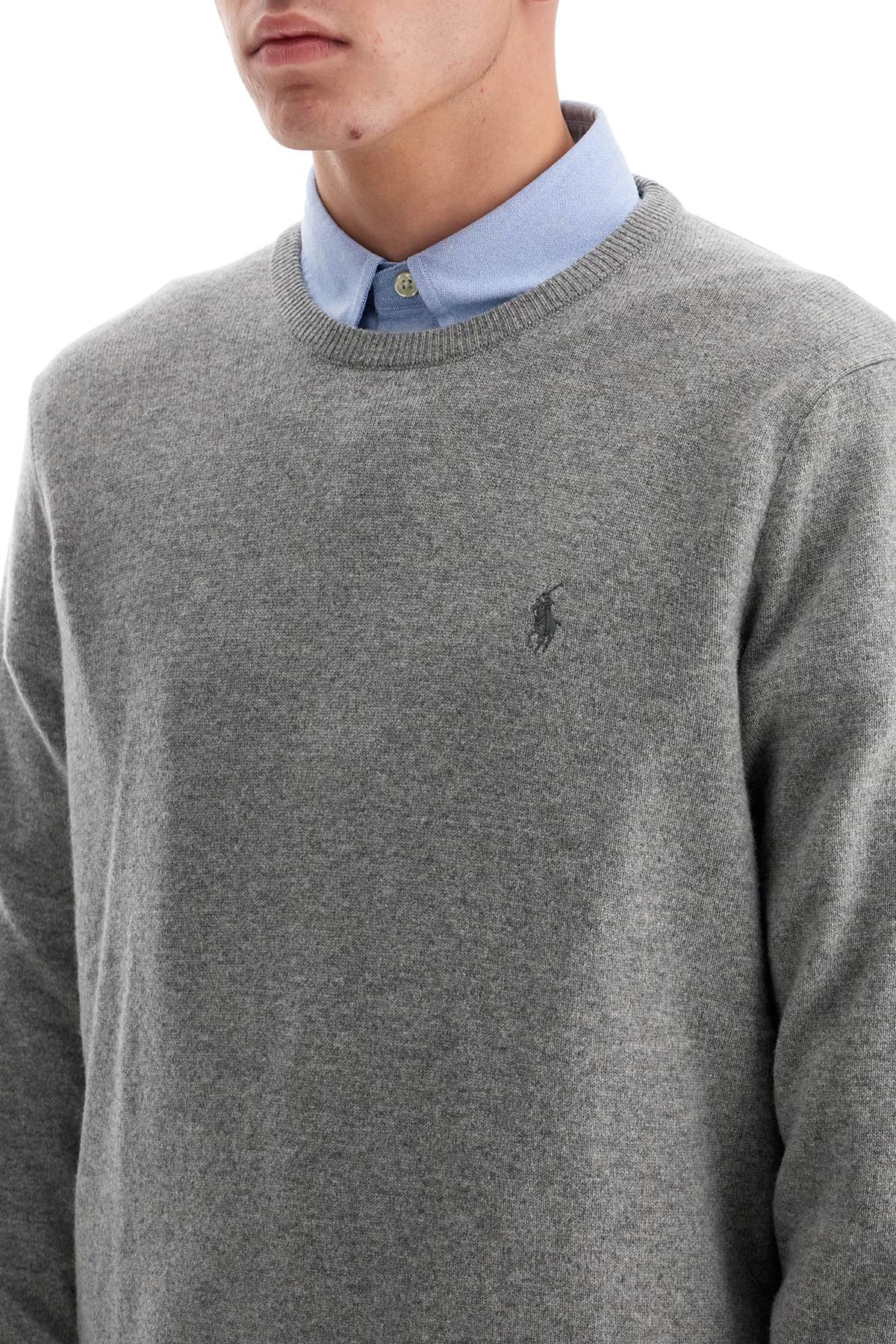 Polo Ralph Lauren Men's Wool Sweater with Pony Embroidery image 3