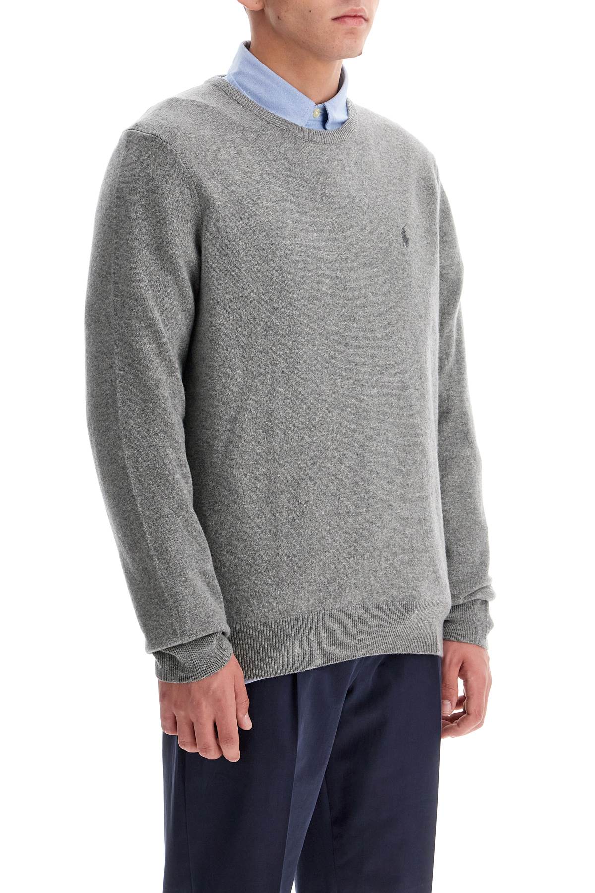 Polo Ralph Lauren Men's Wool Sweater with Pony Embroidery image 1