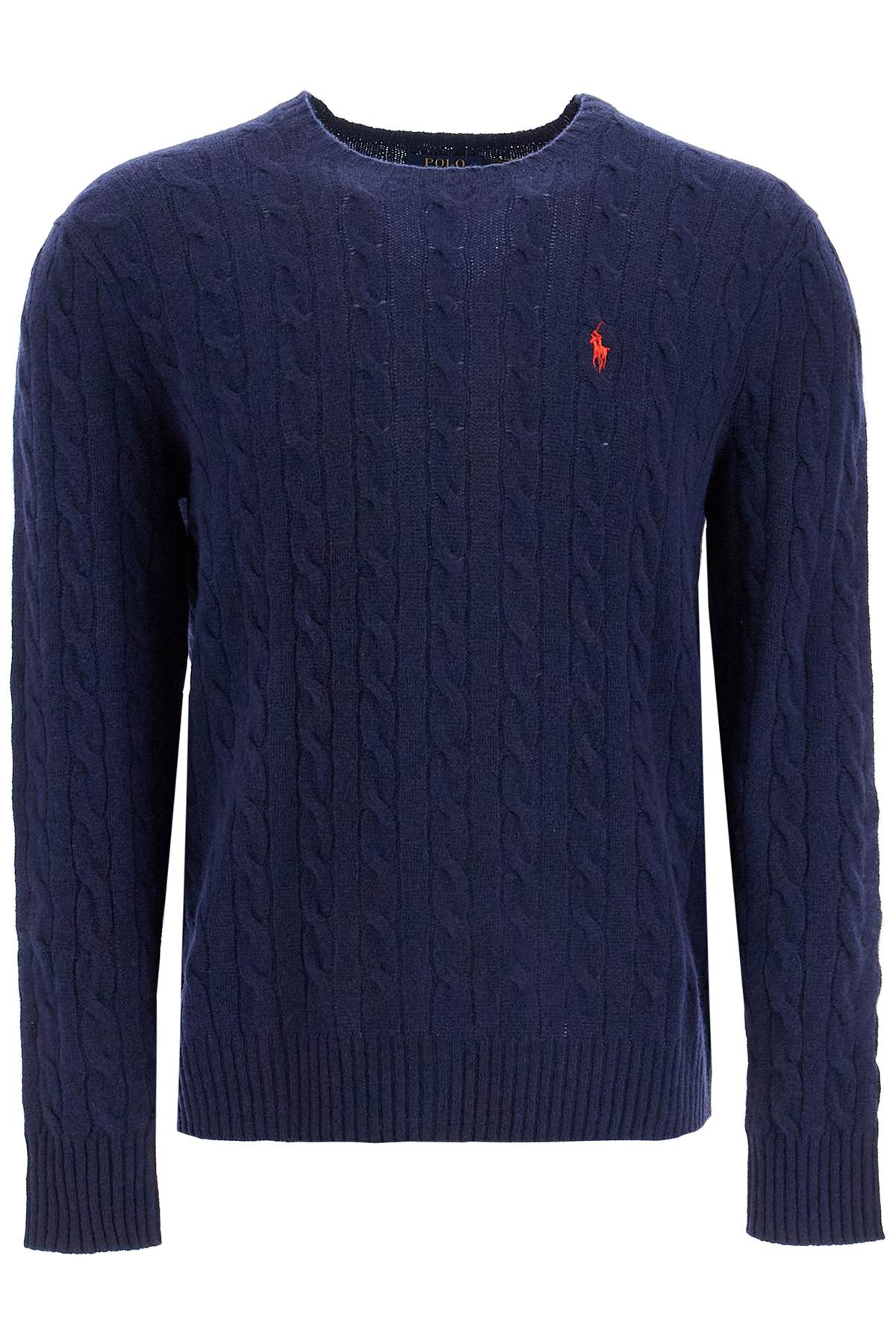 Polo Ralph Lauren Men's Cable Knit Pullover with Pony Embroidery image 0