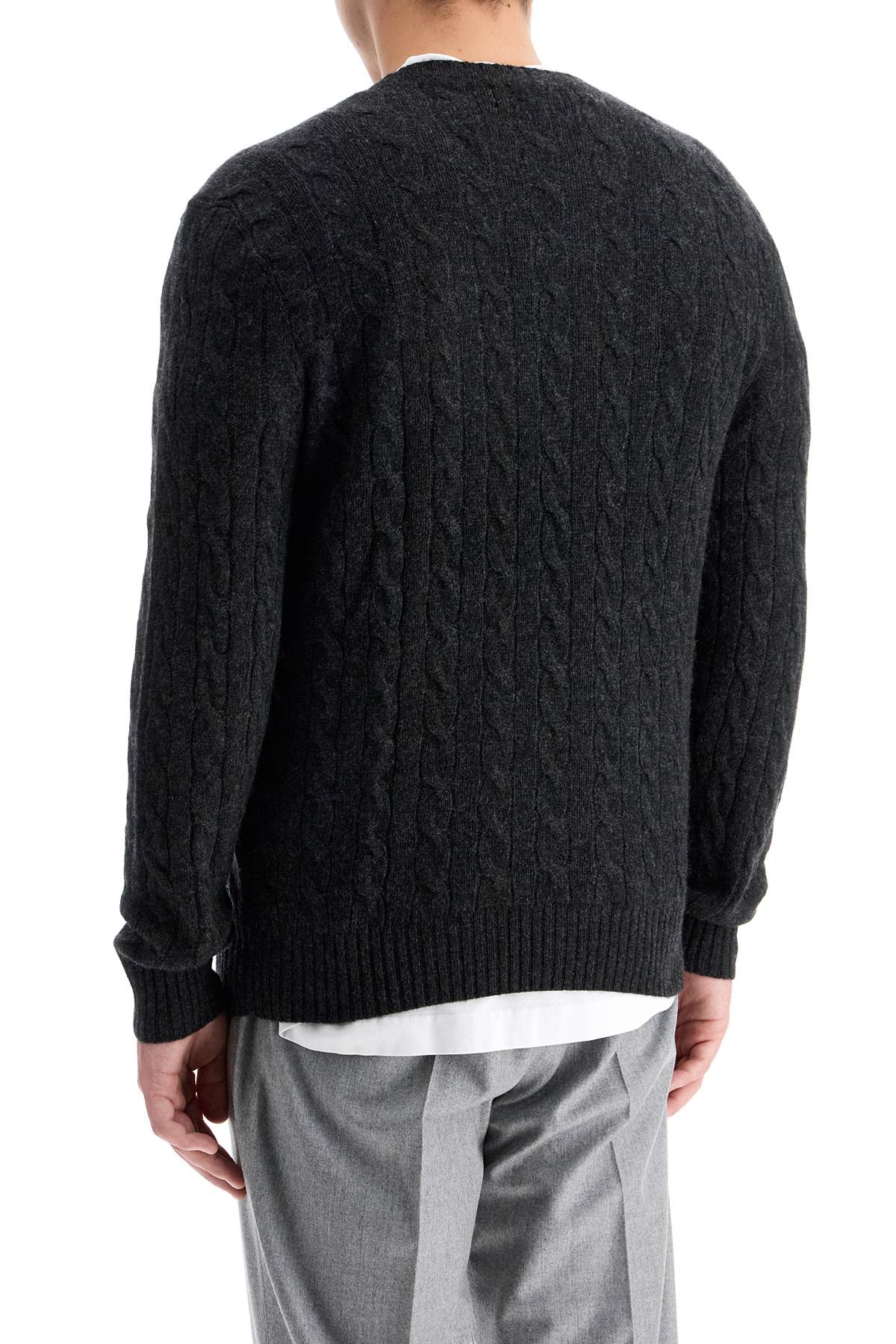 Polo Ralph Lauren Cable Knit Wool-Cashmere Sweater for Men image 2