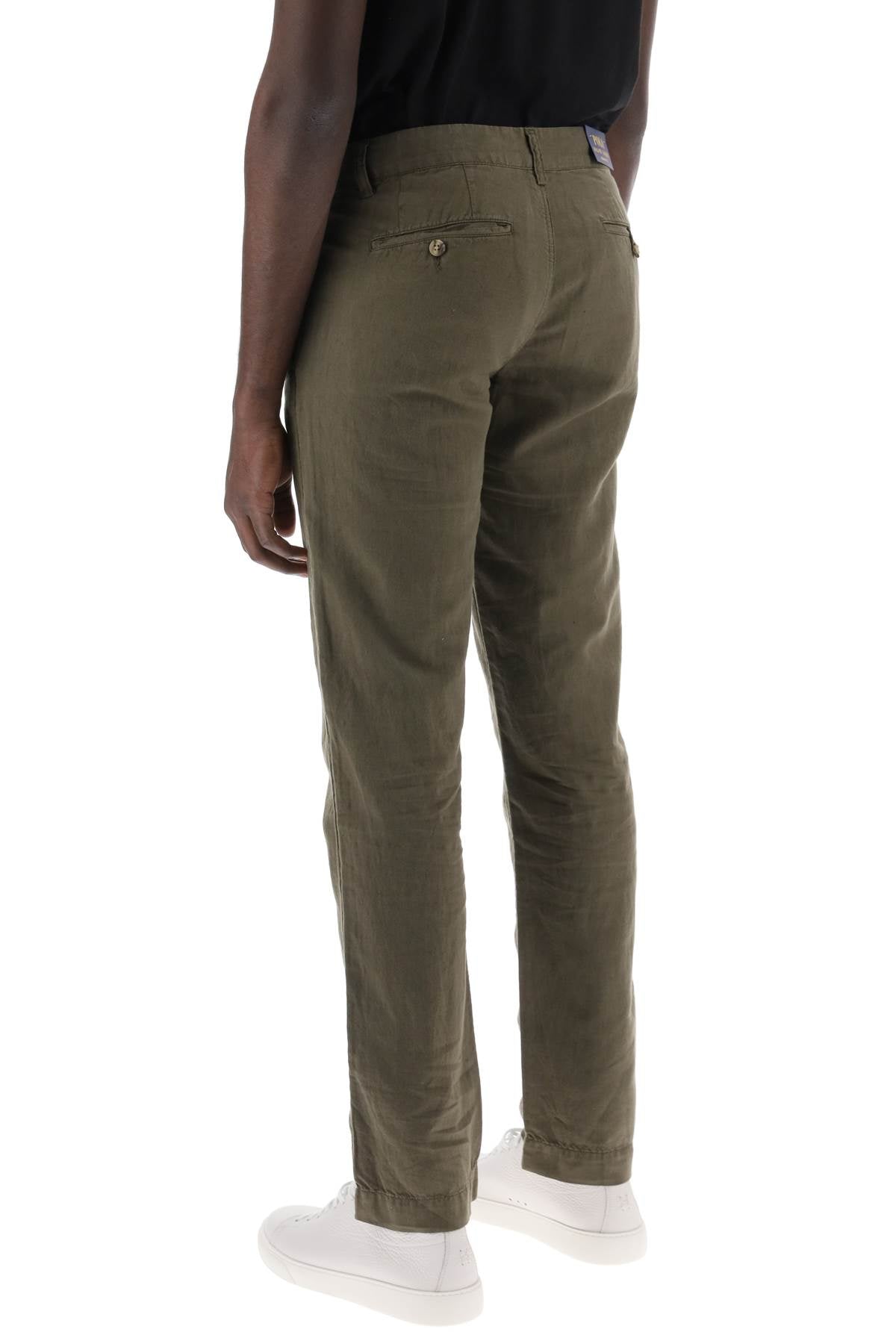 Polo Ralph Lauren linen and cotton blend pants for image 2