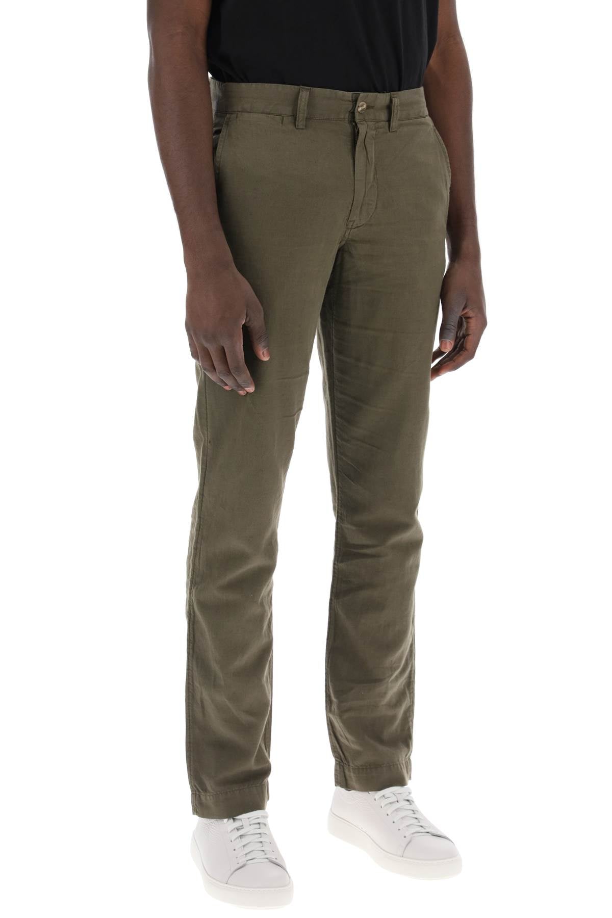 Polo Ralph Lauren linen and cotton blend pants for image 1