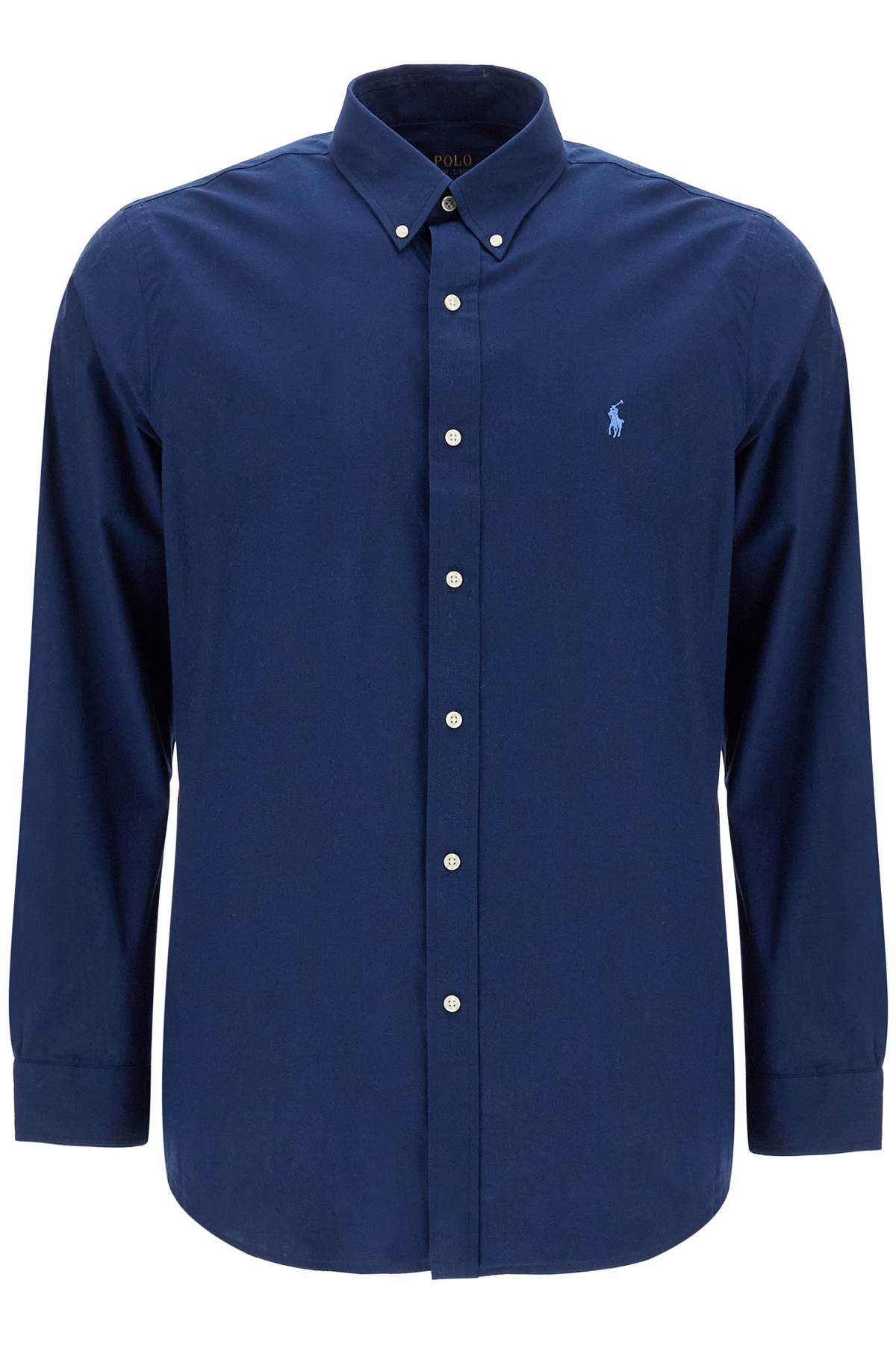 Polo Ralph Lauren Custom Fit Stretch Cotton Shirt with Pony Logo image 0