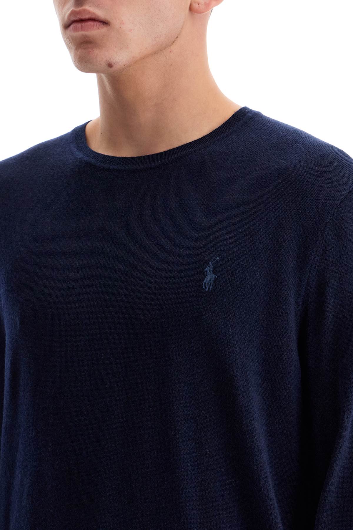 Polo Ralph Lauren Embroidered Crewneck Wool Sweater image 3