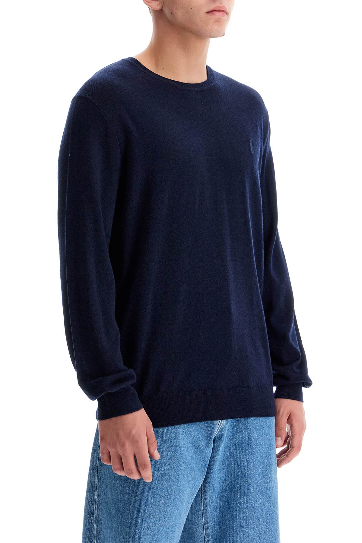 Polo Ralph Lauren Embroidered Crewneck Wool Sweater image 1