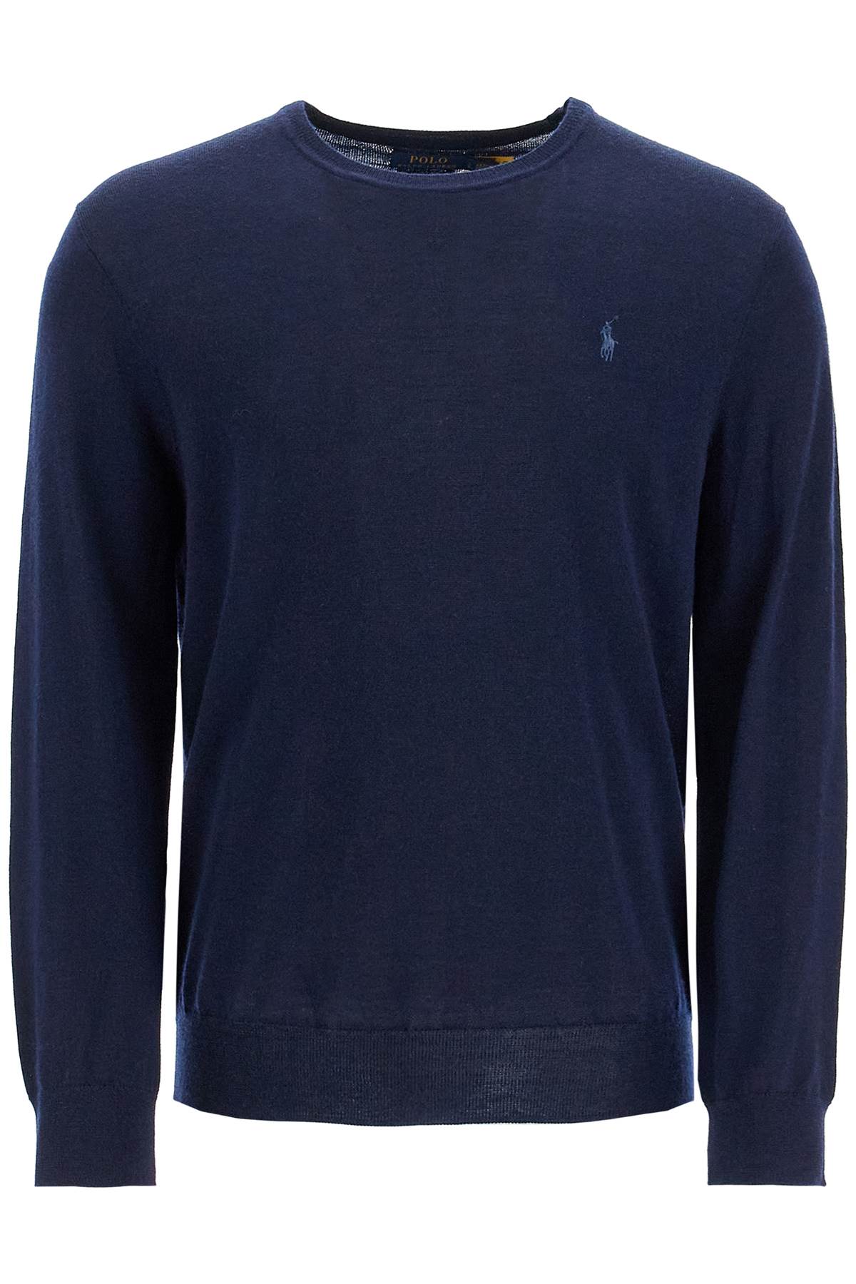 Polo Ralph Lauren Embroidered Crewneck Wool Sweater image 0