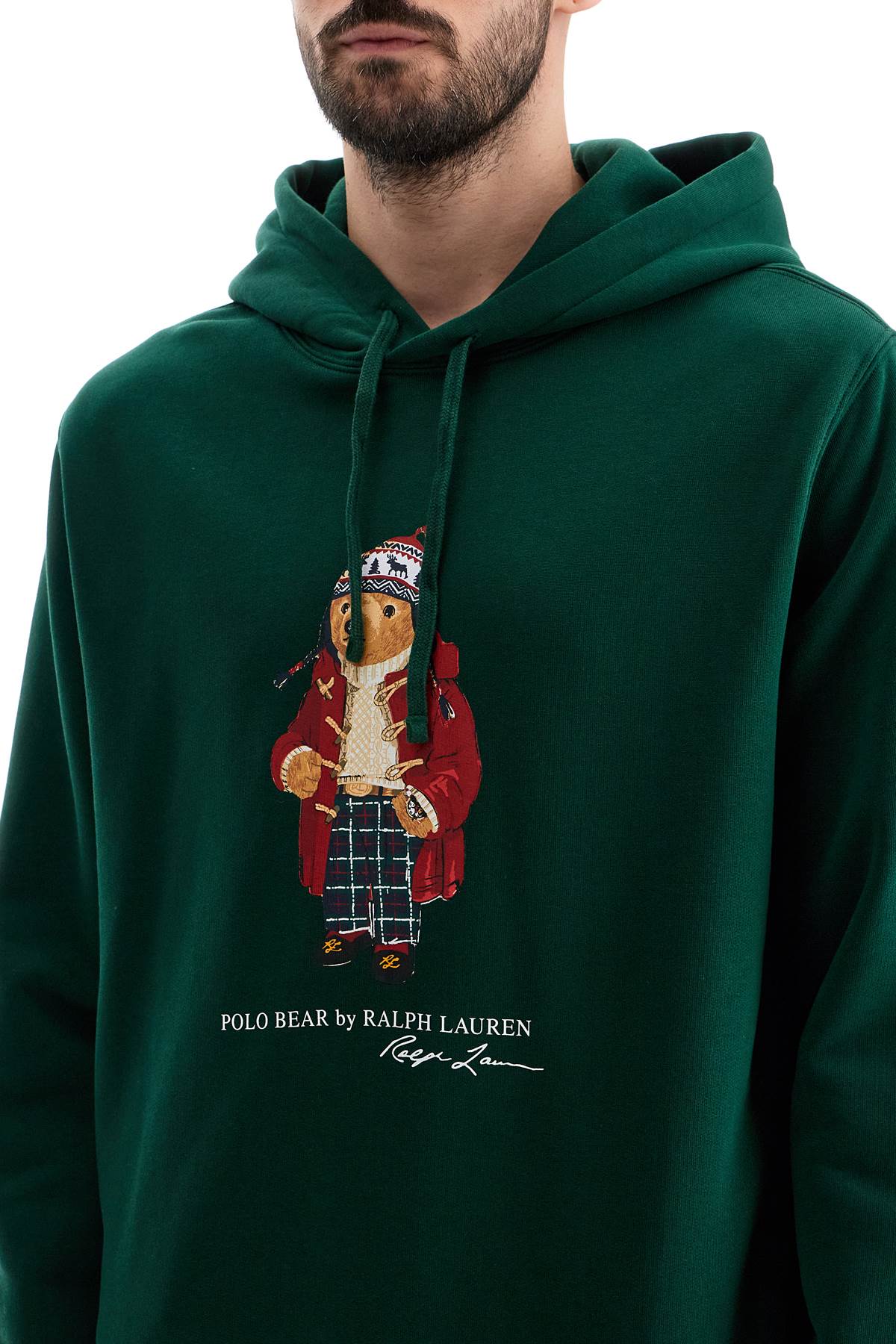 Polo Ralph Lauren Men's Polo Bear Hooded Sweatshirt image 3