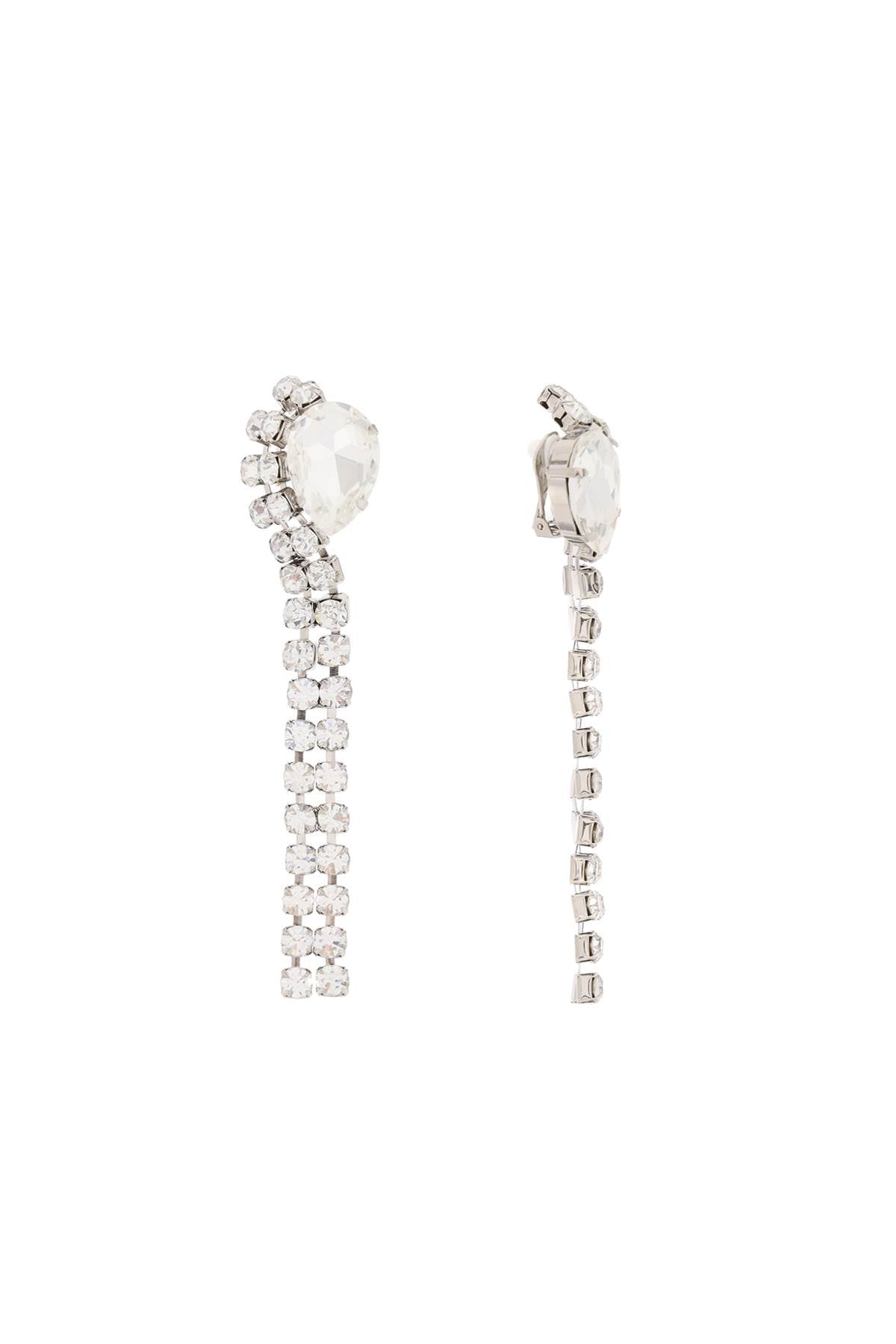 Alexander Mcqueen stud earrings with faceted stone image 0