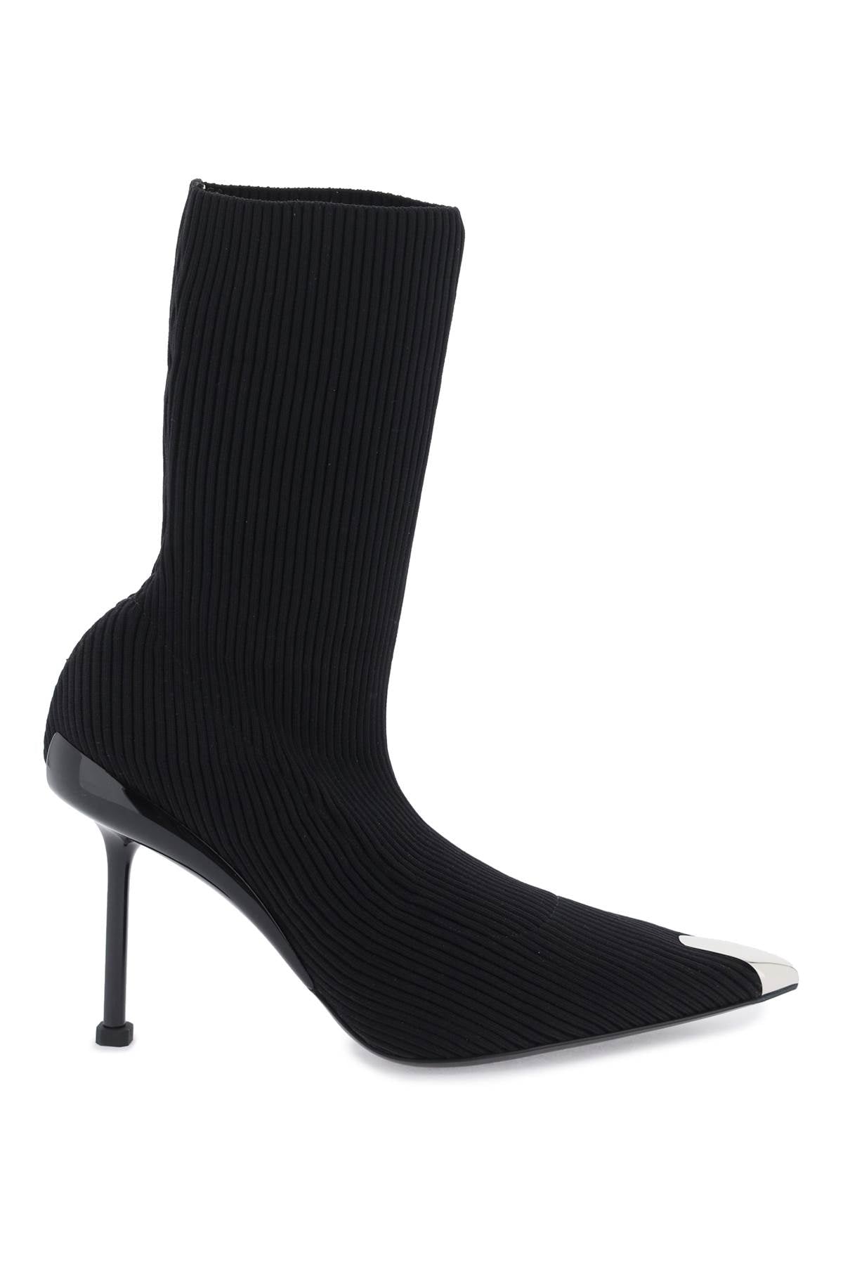 Alexander Mcqueen knit slash ankle boots image 0