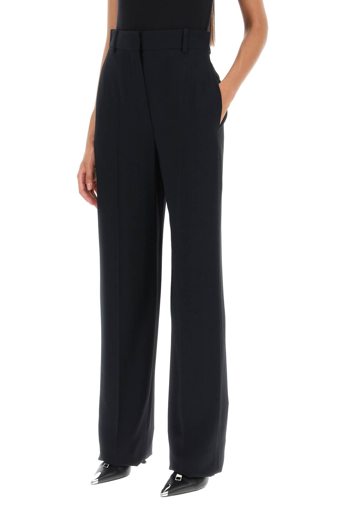 Alexander Mcqueen fluid crepe trousers image 3