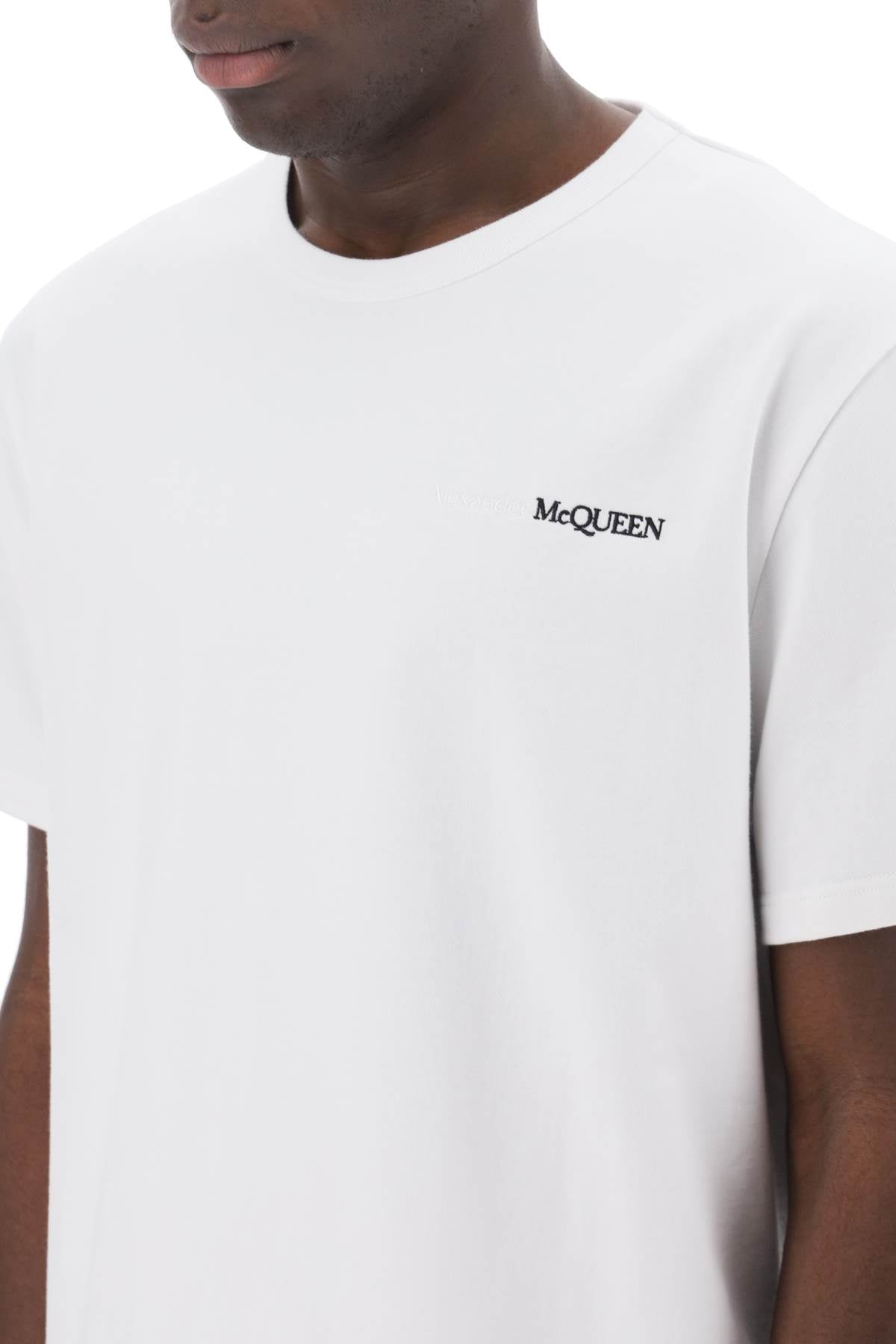 Alexander Mcqueen reflected logo t-shirt image 3