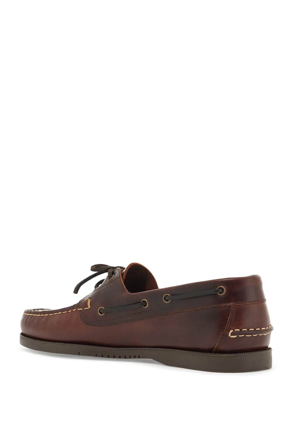 Paraboot Barth Leather Loafers - Blake Construction, Two-Eyelet Lace-Up image 2