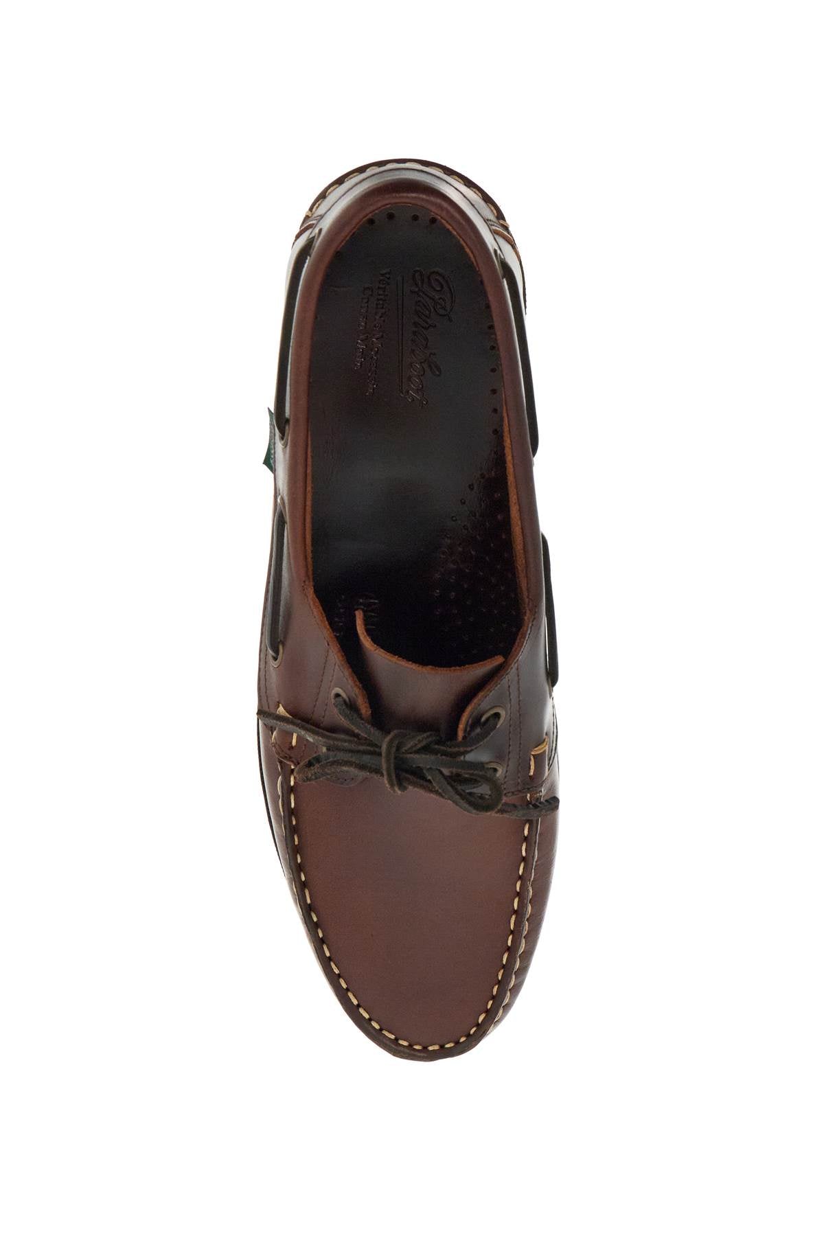 Paraboot Barth Leather Loafers - Blake Construction, Two-Eyelet Lace-Up image 1