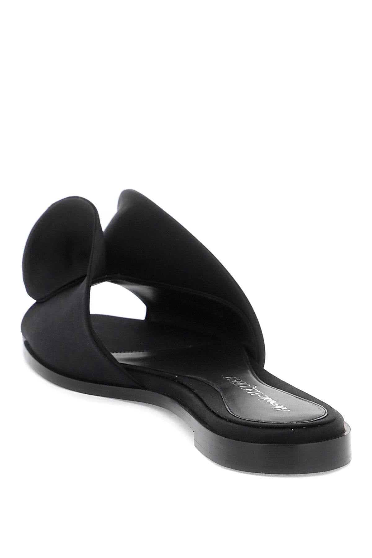 Alexander Mcqueen slides with silk detail image 2