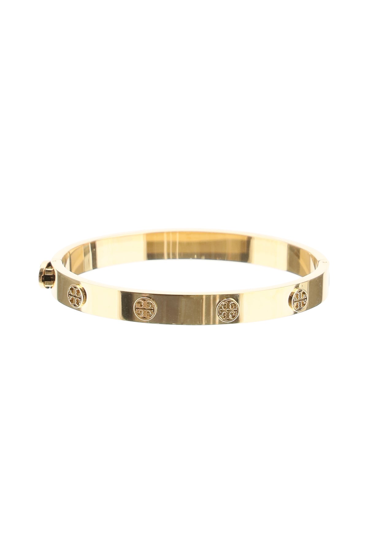 Tory Burch Logo Stud Hinge Bracelet image 1