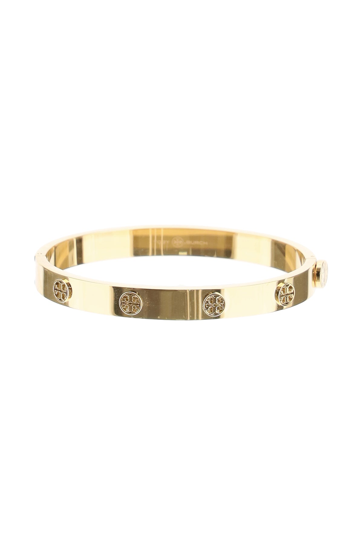 Tory Burch Logo Stud Hinge Bracelet image 0