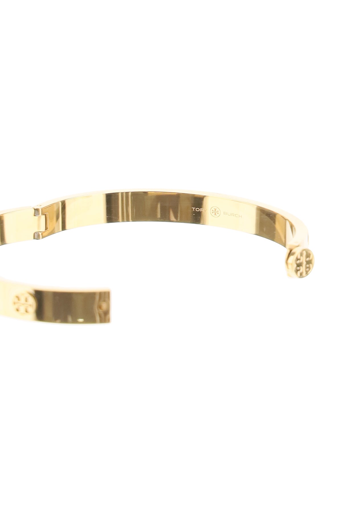 Tory Burch Logo Stud Hinge Bracelet image 2