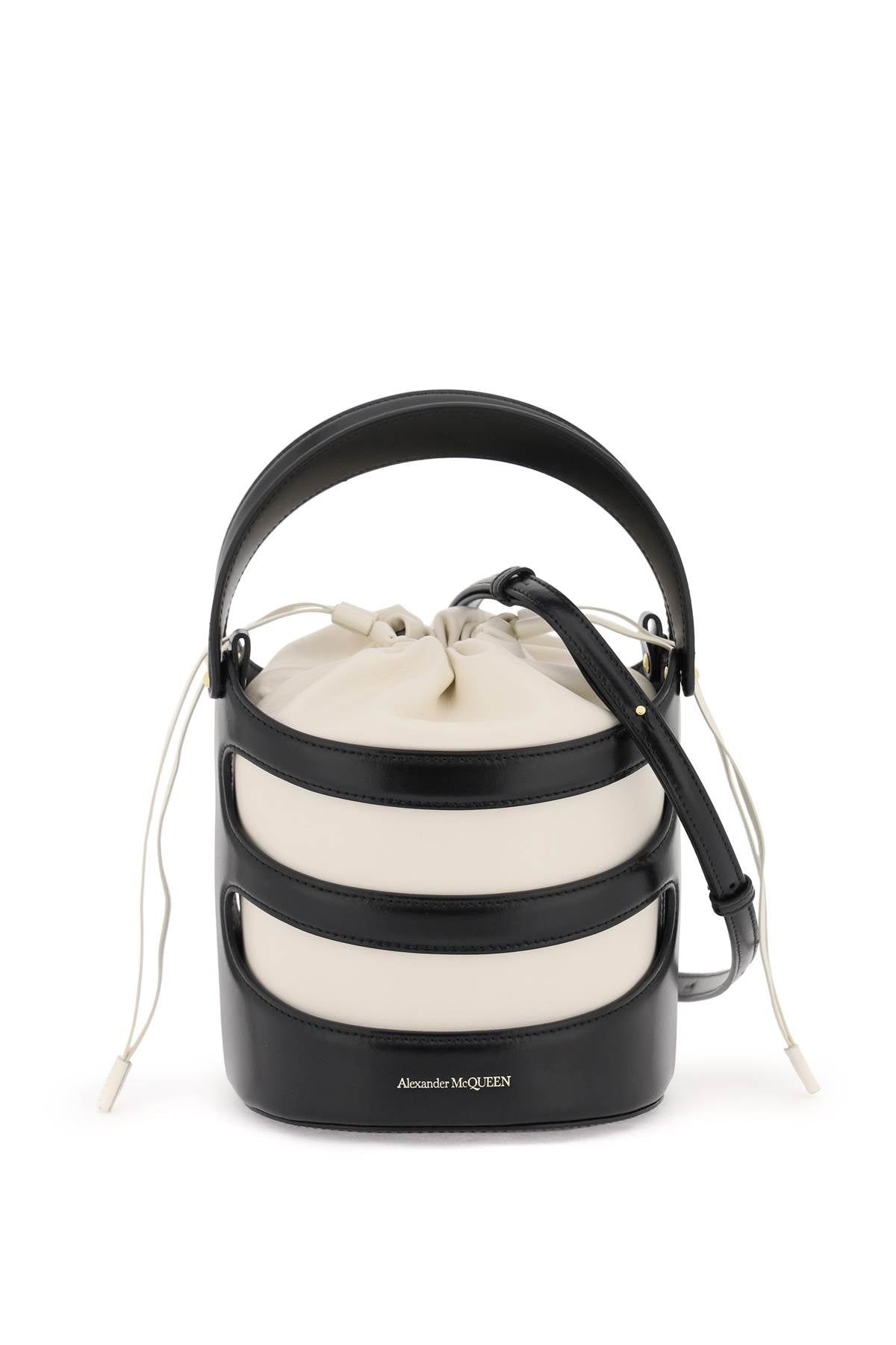 Alexander McQueen The Rise Leather Bucket Bag image 0