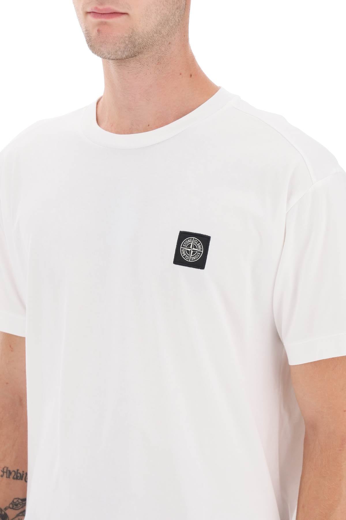 Stone Island Logo Patch T-Shirt image 3