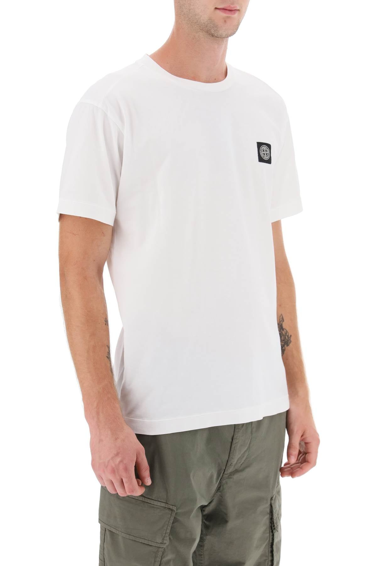 Stone Island Logo Patch T-Shirt image 1