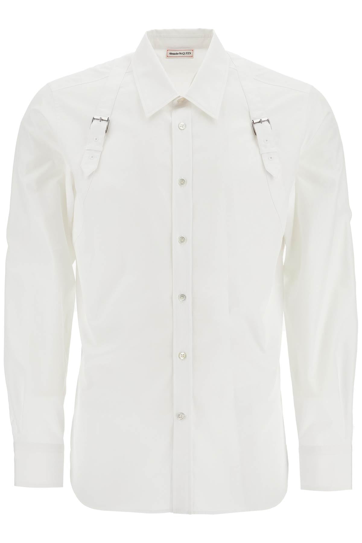 Alexander McQueen Men's Poplin Harness Shirt image 0