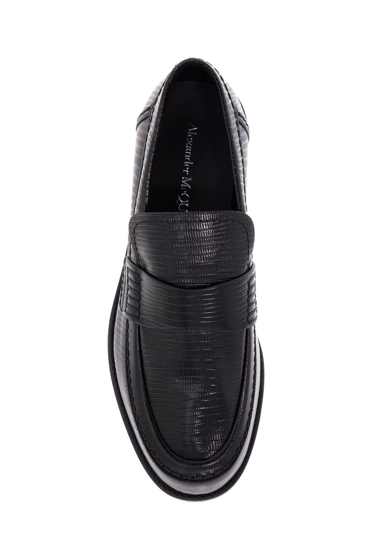 Alexander McQueen Leather Jupiter Loafers image 1