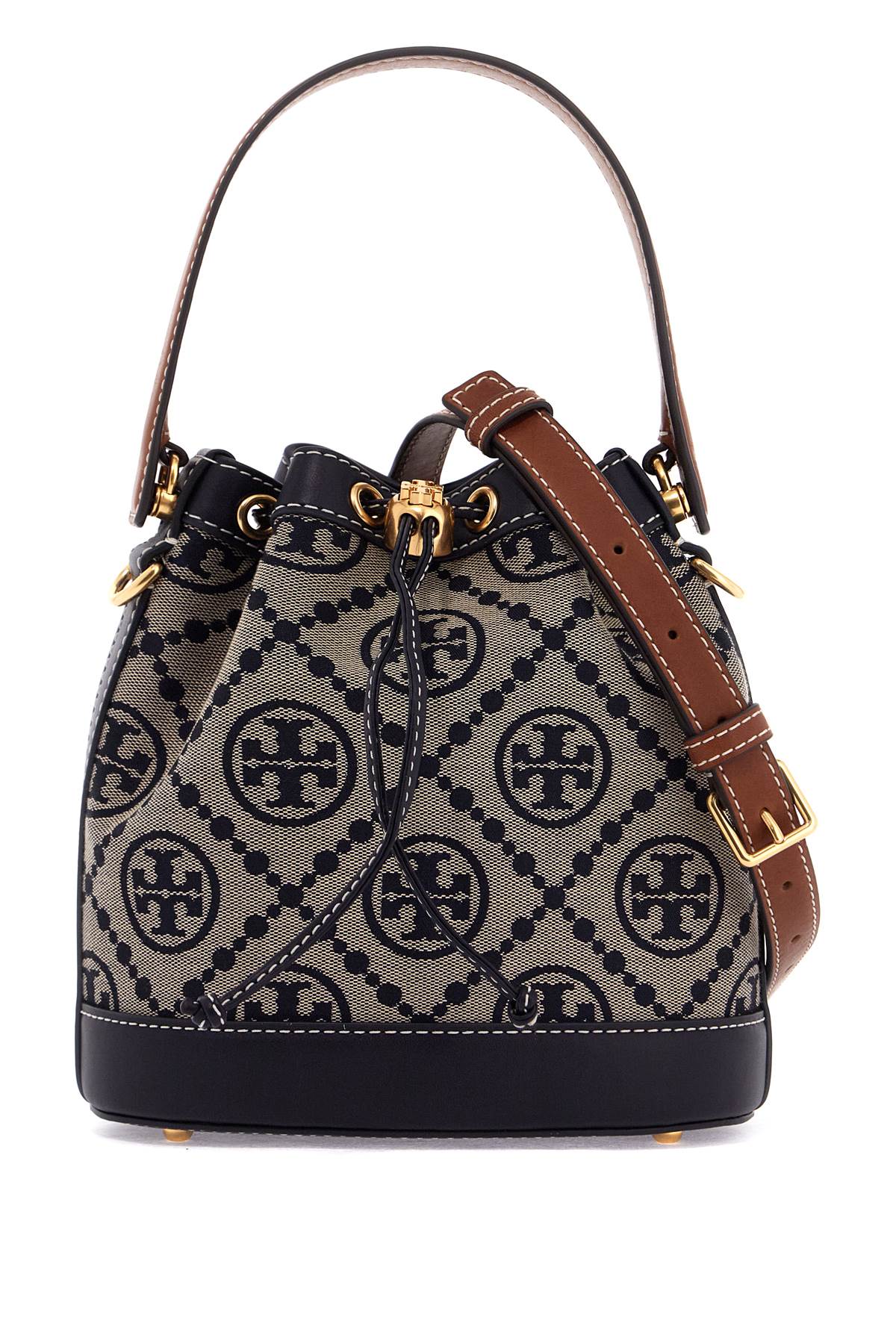 Tory Burch T Monogram Jacquard Bucket Bag image 0