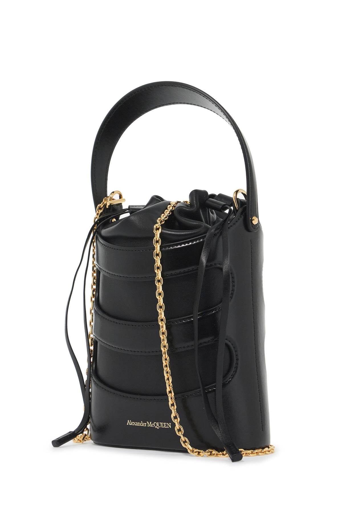 Alexander Mcqueen mini bucket bag by the rise image 2