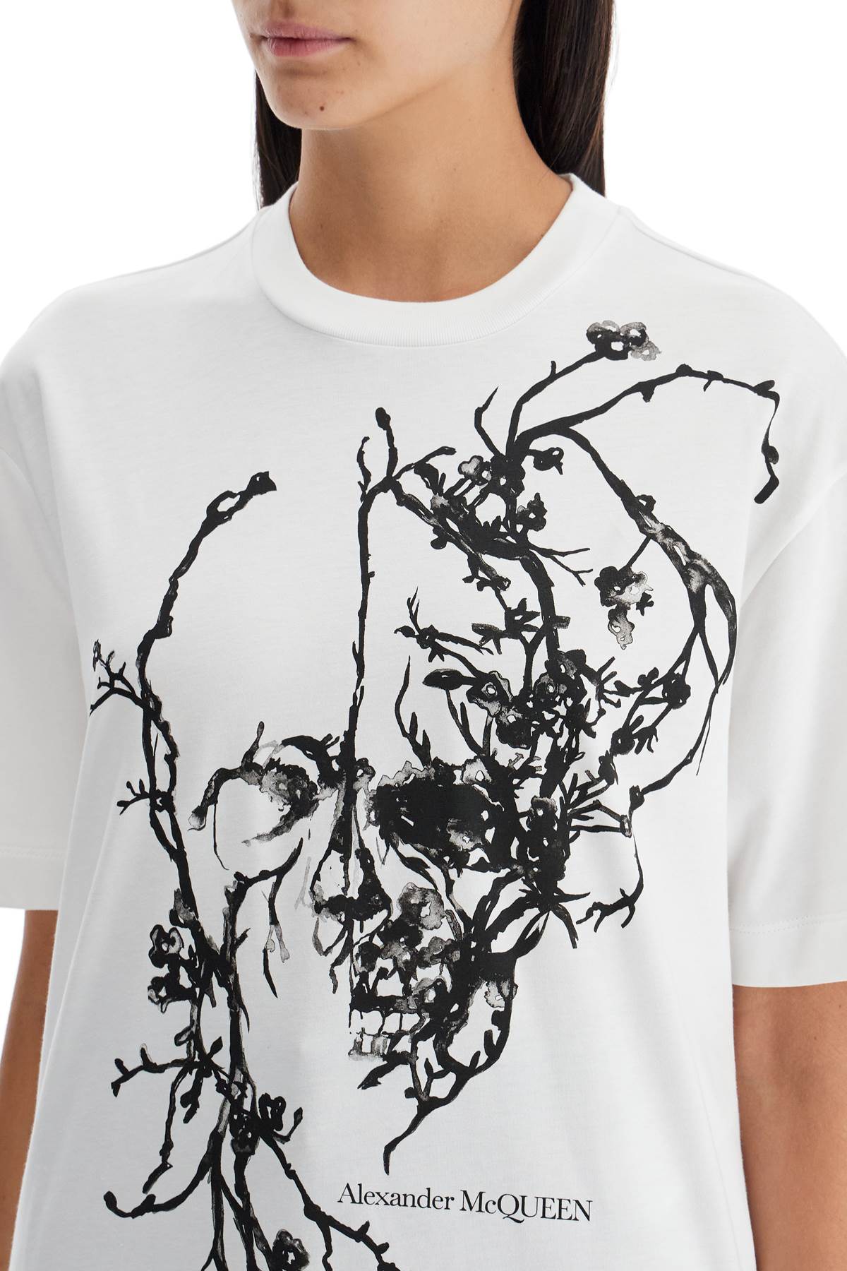 Alexander Mcqueen "oversized cherry blossom image 3