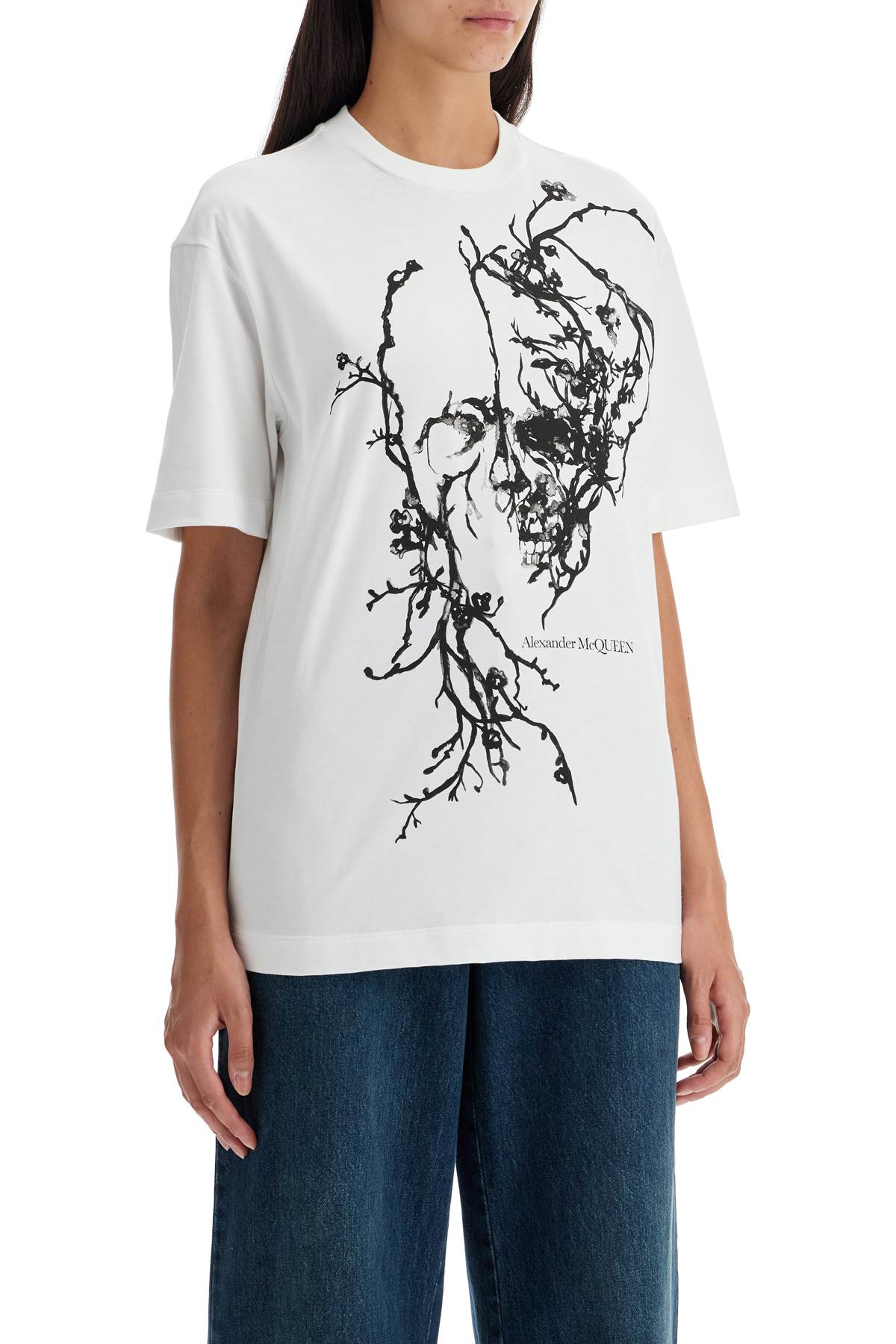 Alexander Mcqueen "oversized cherry blossom image 1