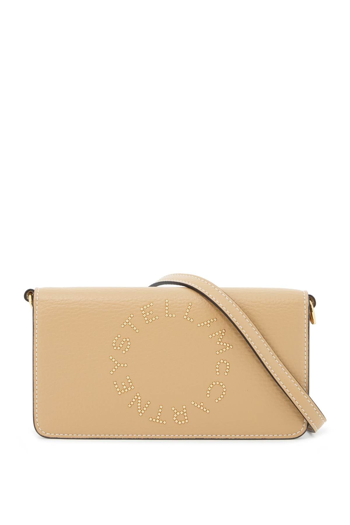 Stella McCartney mini shoulder bag with logo print image 0