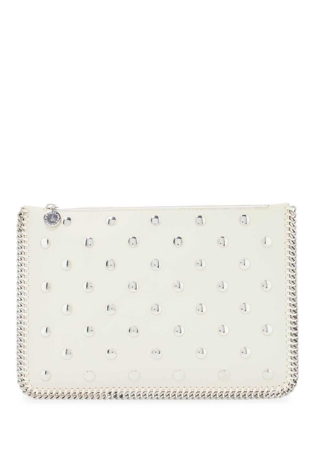 Stella McCartney falabella studded pouch with image 0