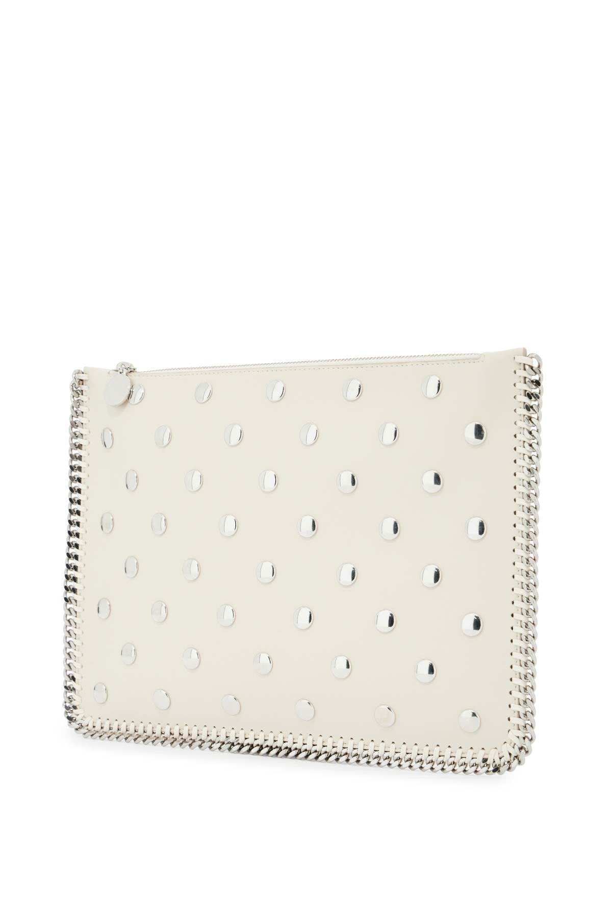 Stella McCartney falabella studded pouch with image 2