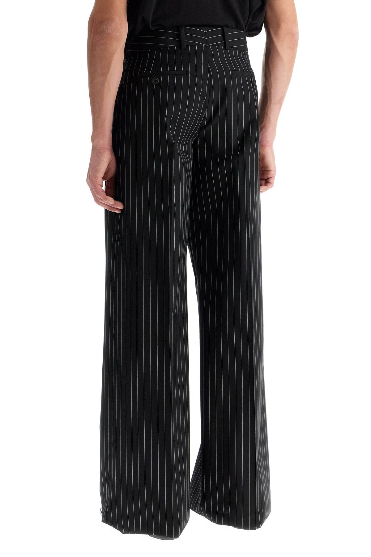 Alexander McQueen Low-Waist Pinstripe Trousers image 2