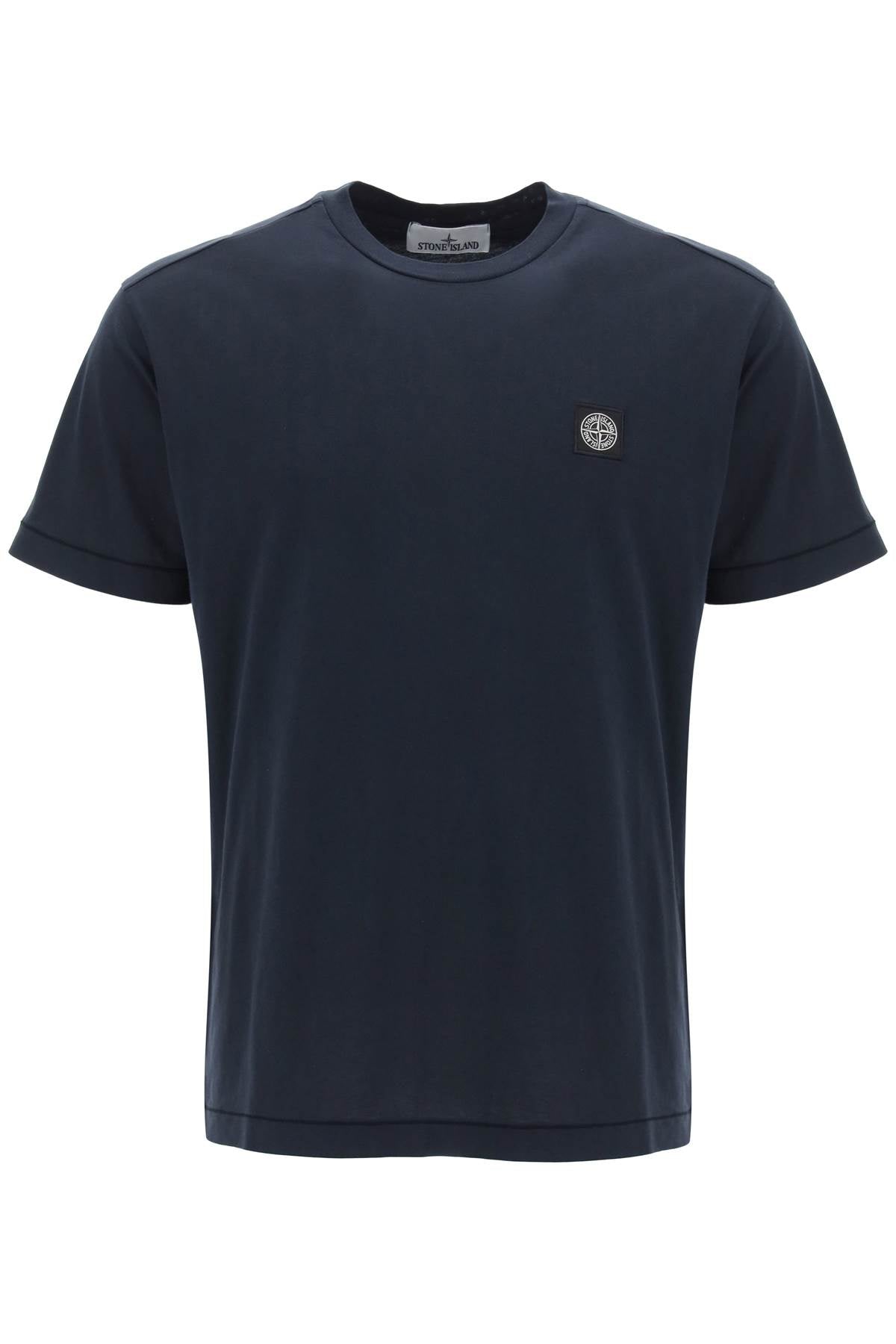 Stone Island logo patch t-shirt image 0