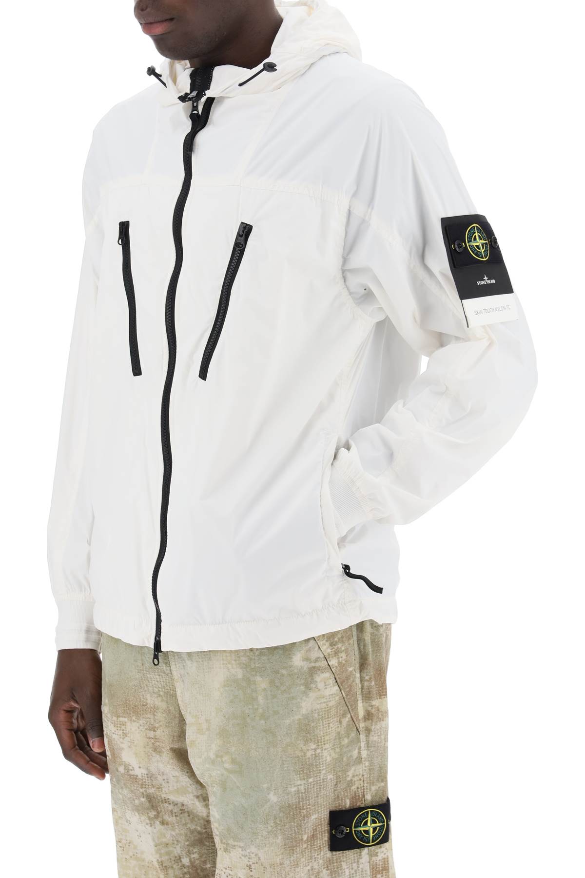 Stone Island Packable Nylon-TC Jacket with Removable Badge image 3