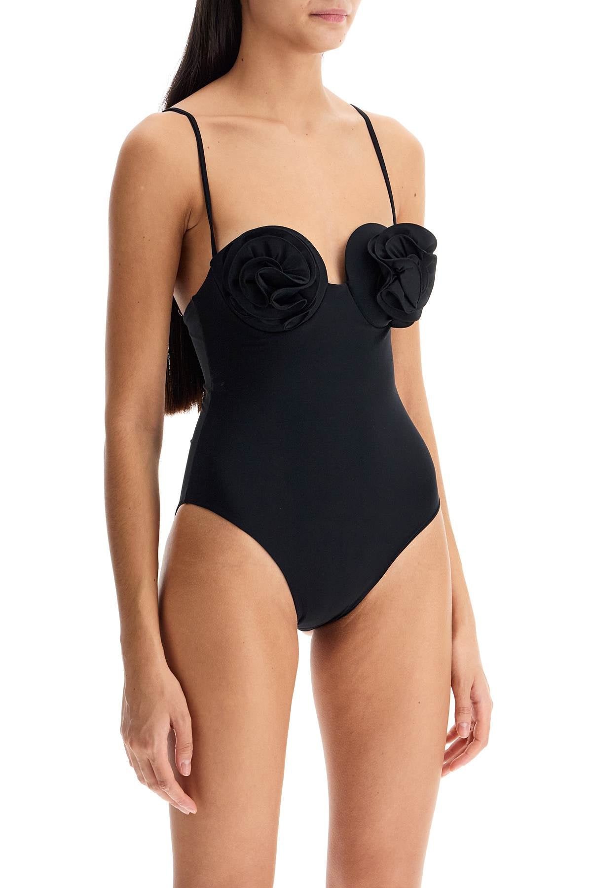 Magda Butrym Floral Appliqué One-Piece Swimsuit image 1