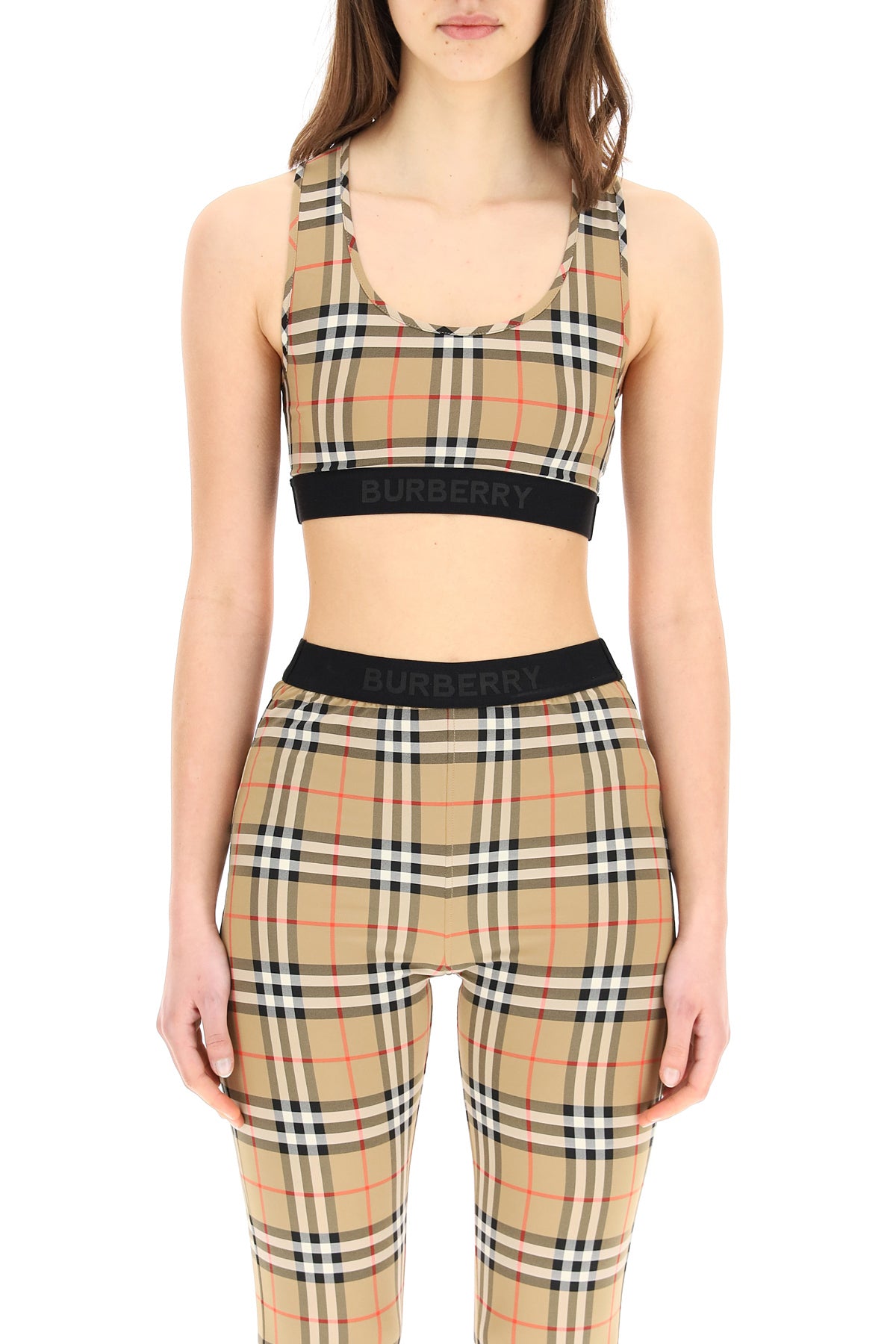 Burberry dalby check sport top image 1