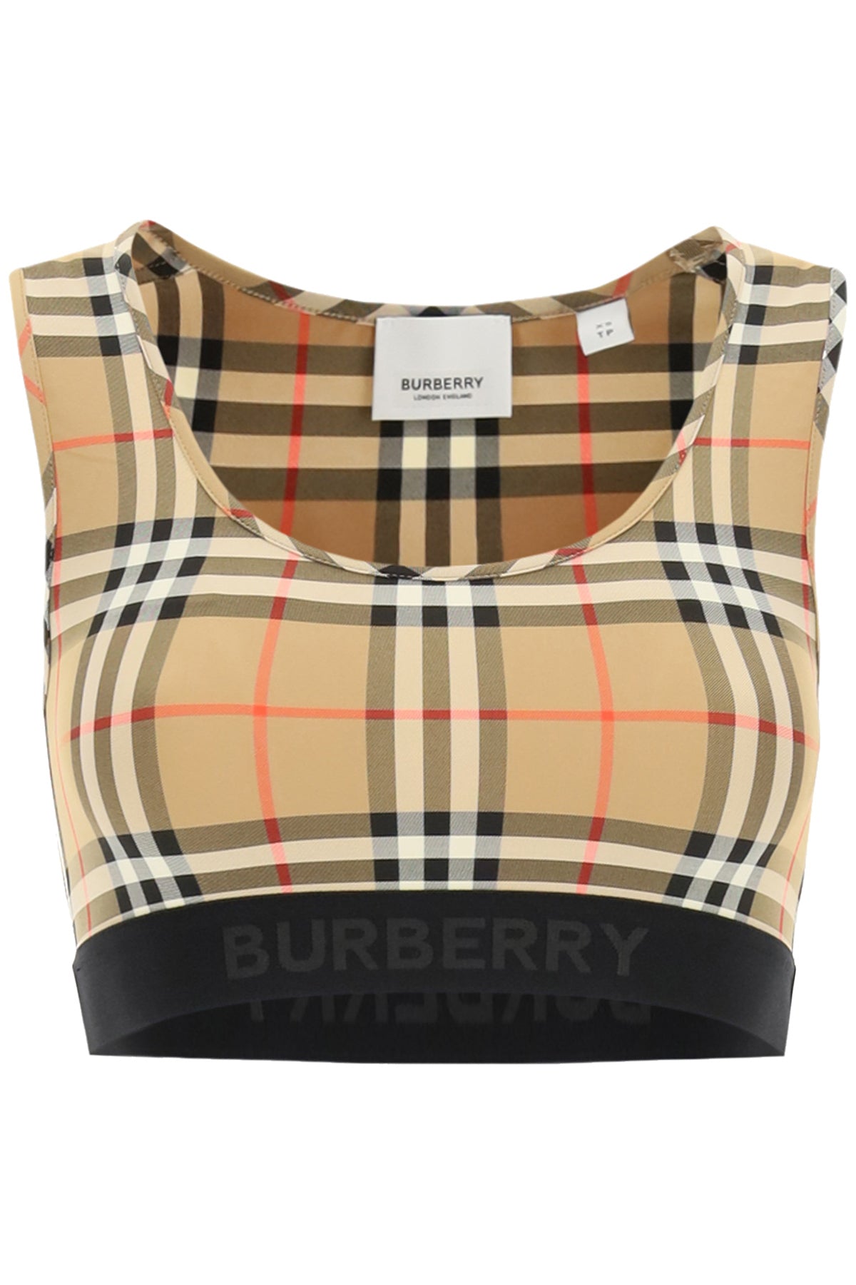 Burberry dalby check sport top image 0