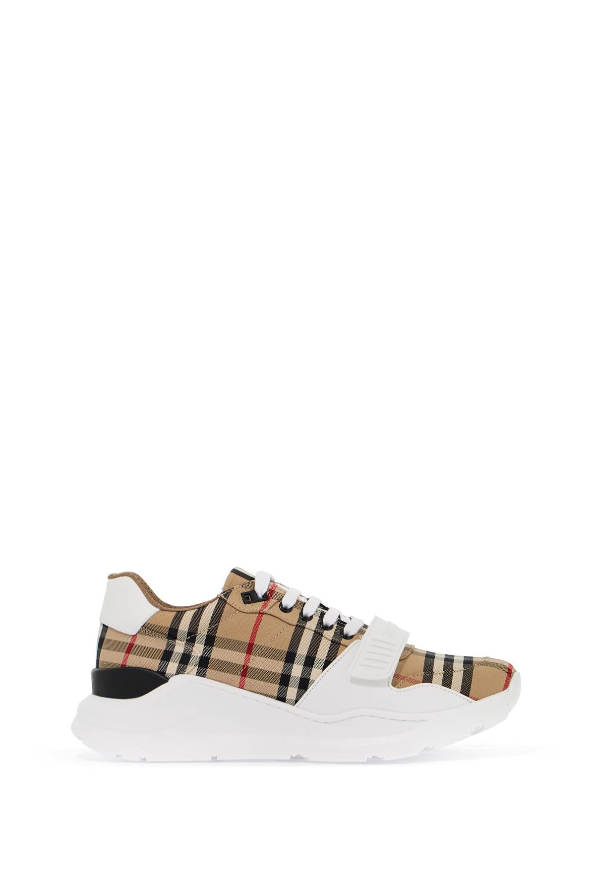 Burberry check fabric sneakers image 0