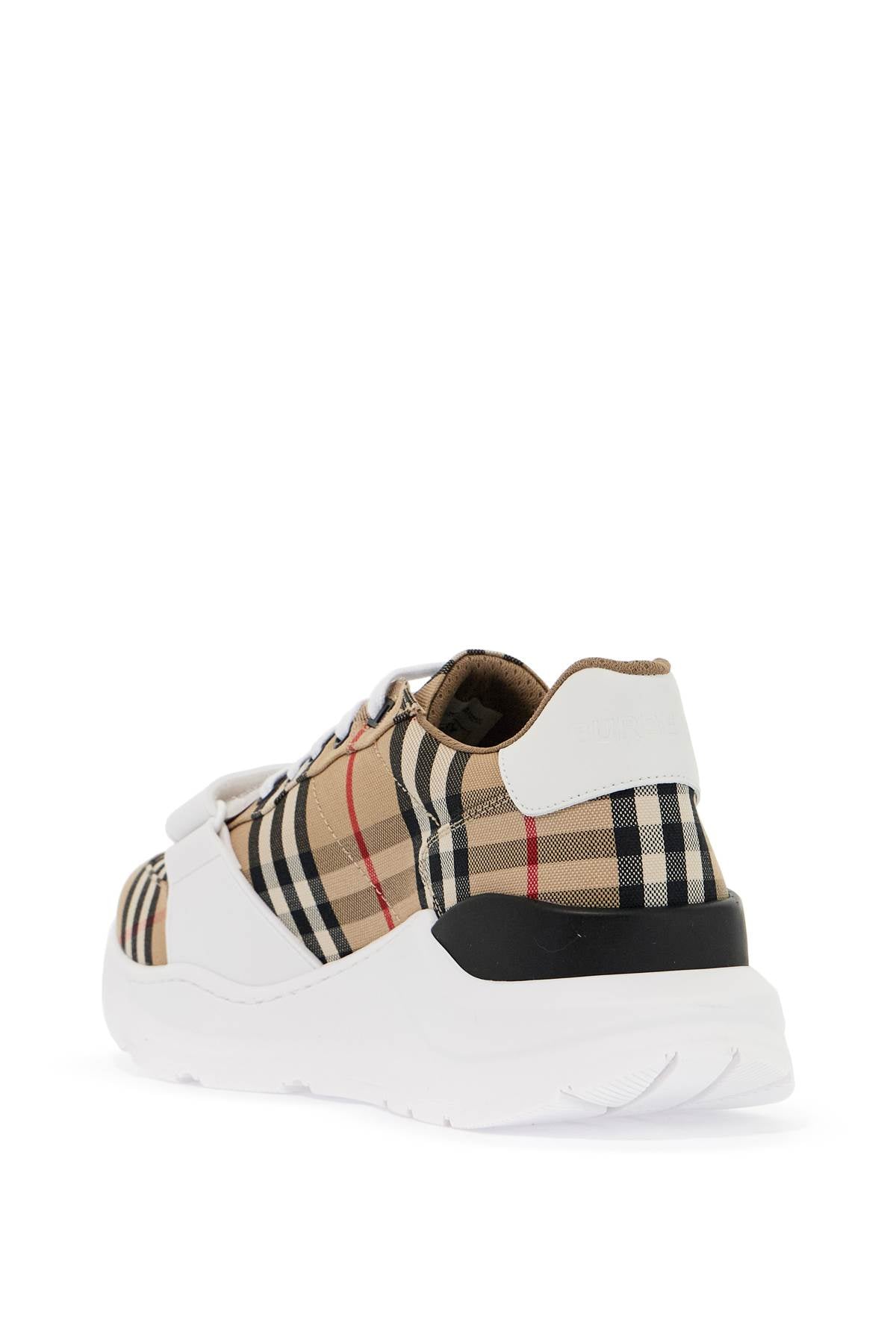 Burberry check fabric sneakers image 2