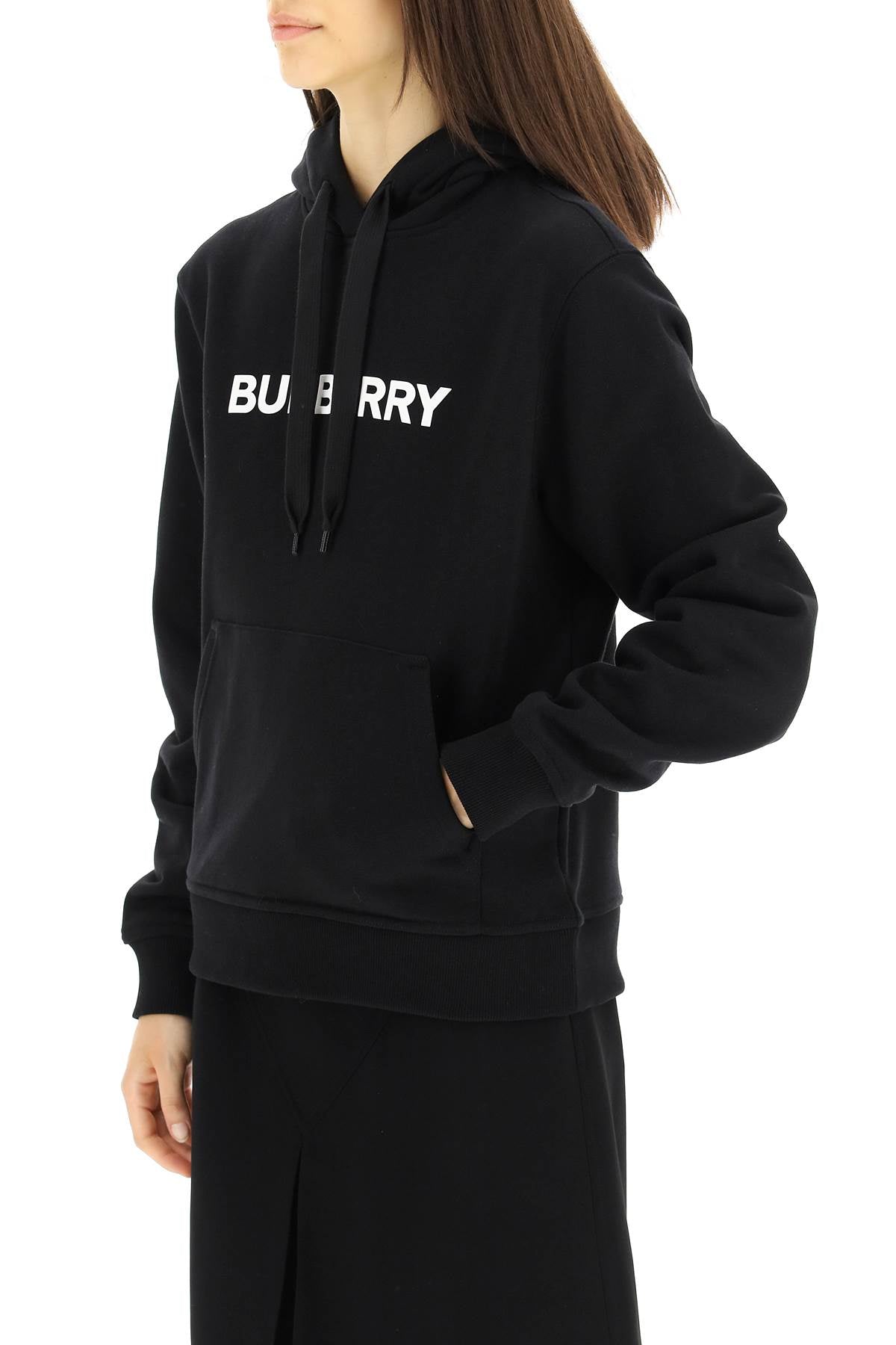 Burberry poulter hoodie with logo print image 3