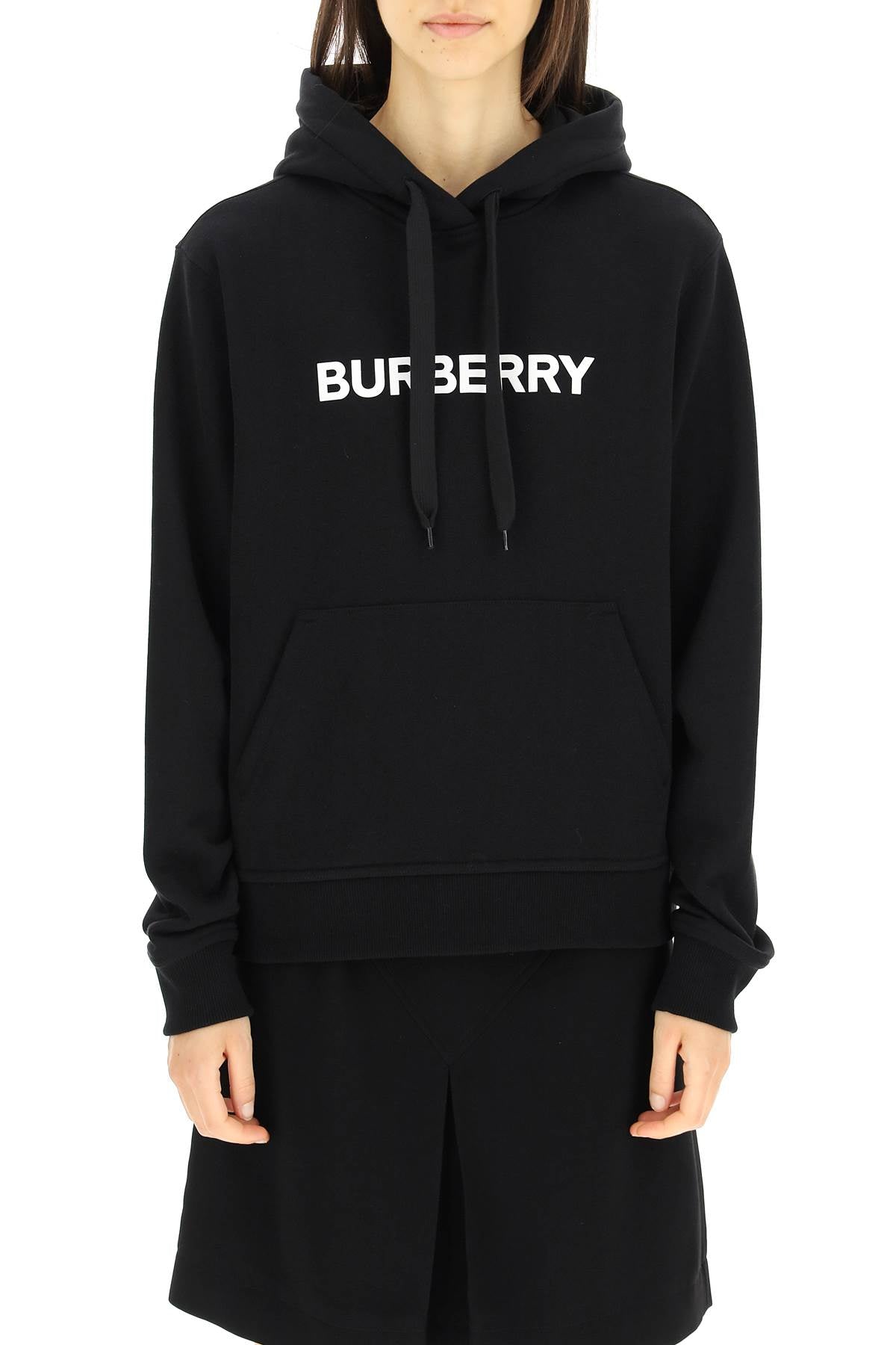 Burberry poulter hoodie with logo print image 1